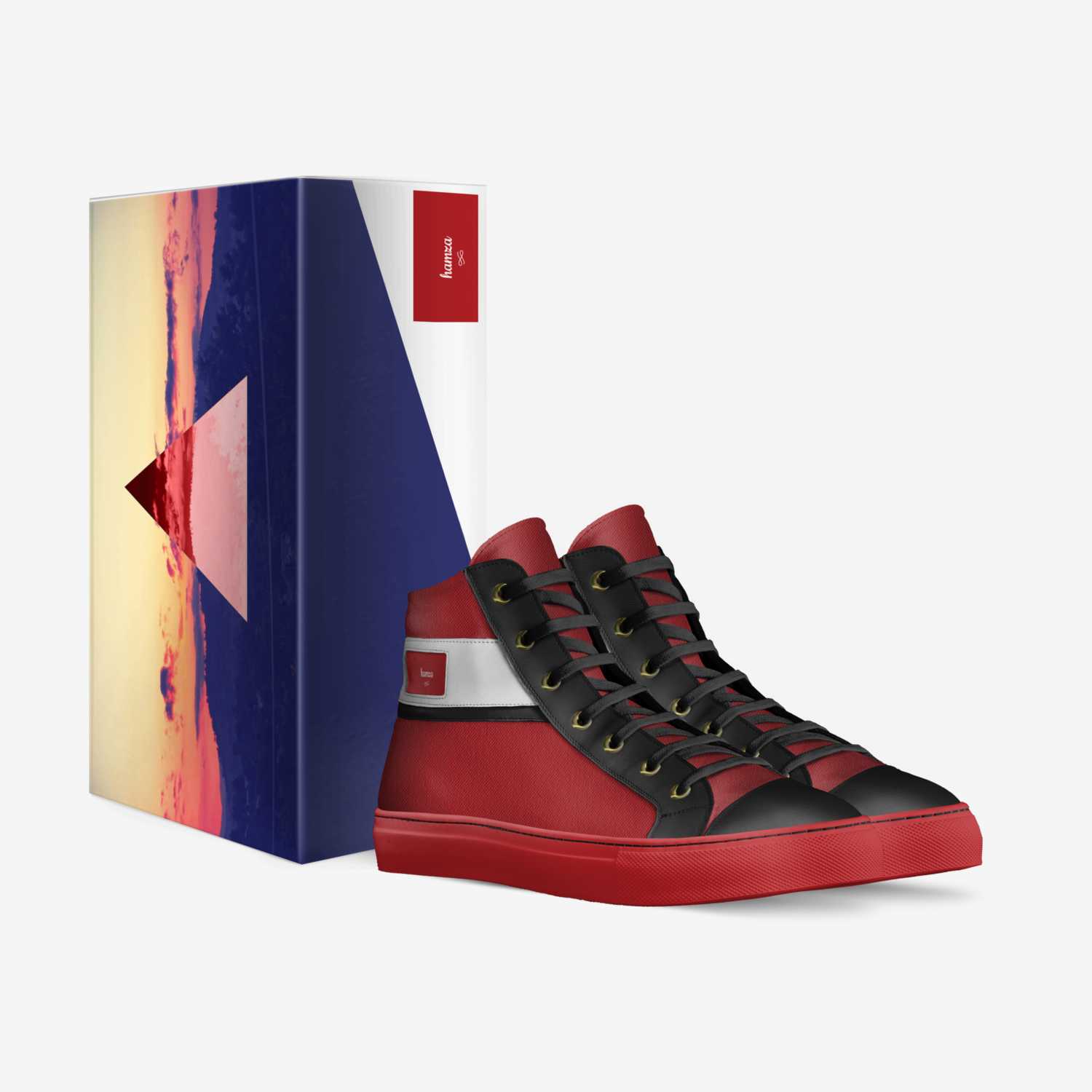 hamza custom made in Italy shoes by Choppinhamza Elmi | Box view