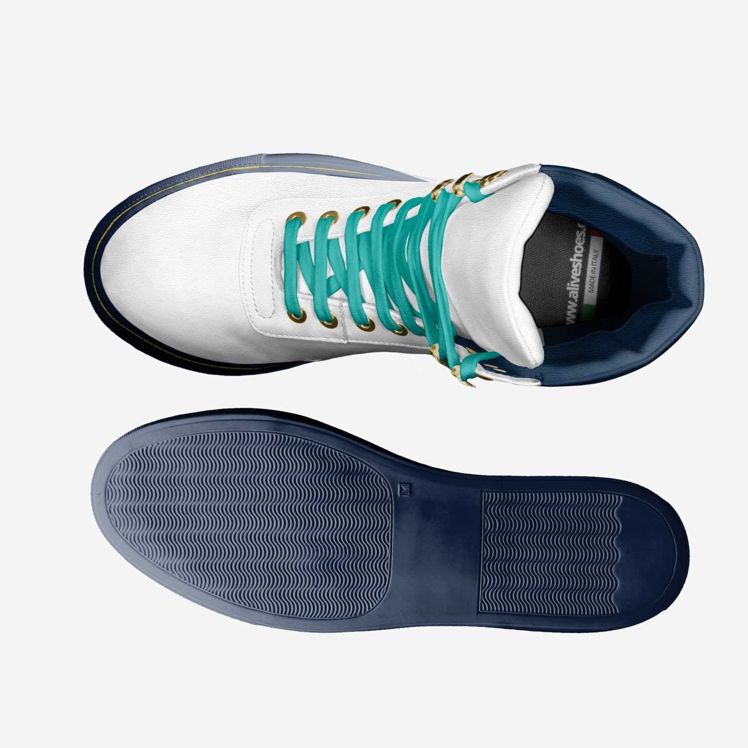 HIGH ROLLER custom made in Italy shoes by Michael Solazzo Iii | Top view