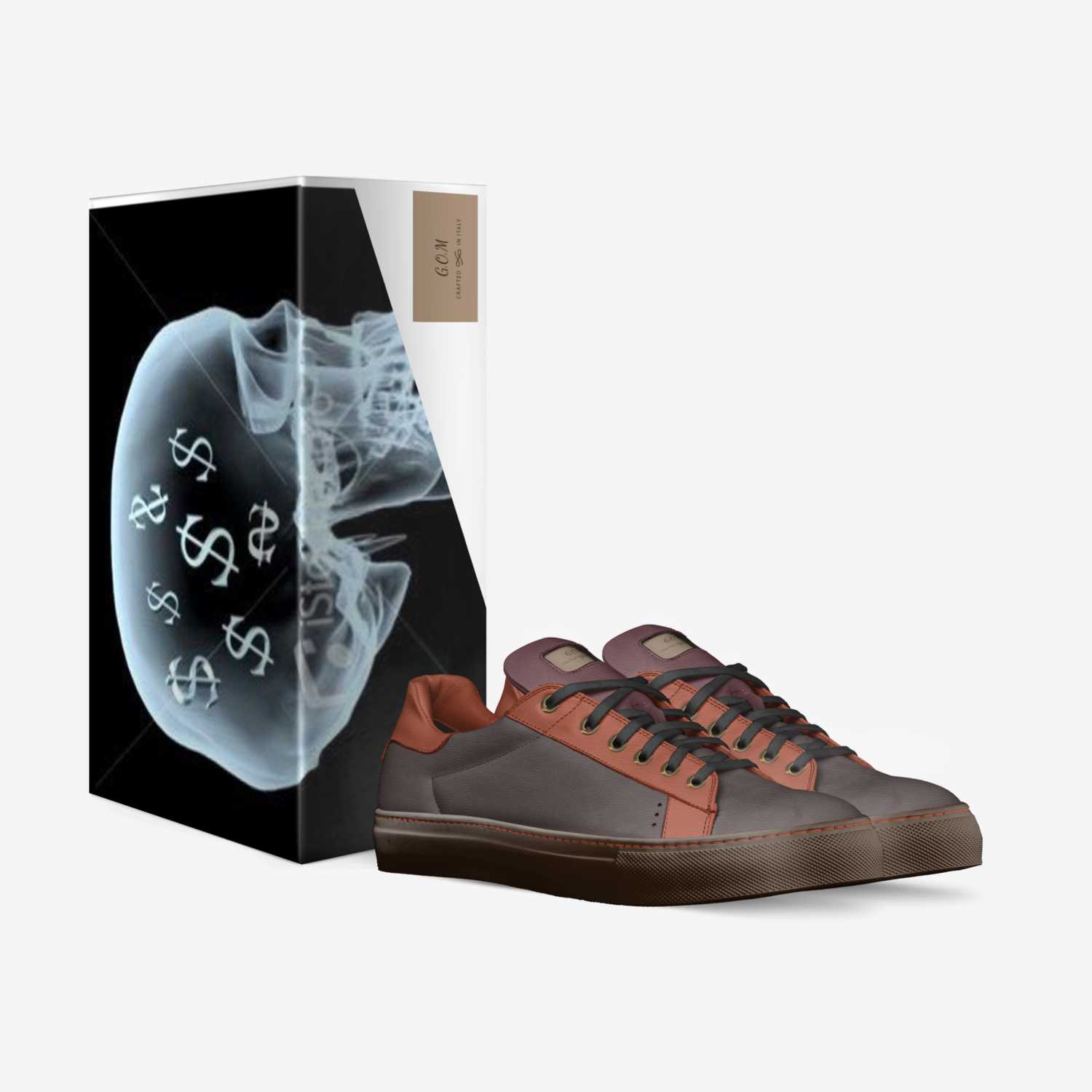 G.O.M custom made in Italy shoes by Carter Charles | Box view