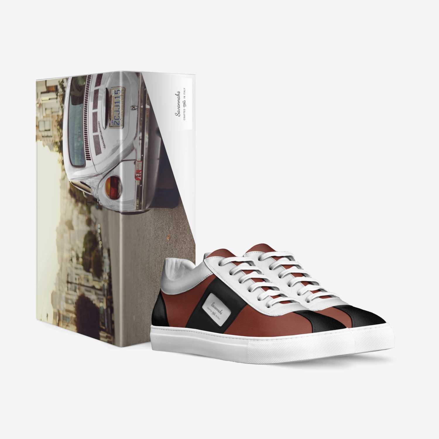 Savannahs custom made in Italy shoes by Jason Gaughan | Box view