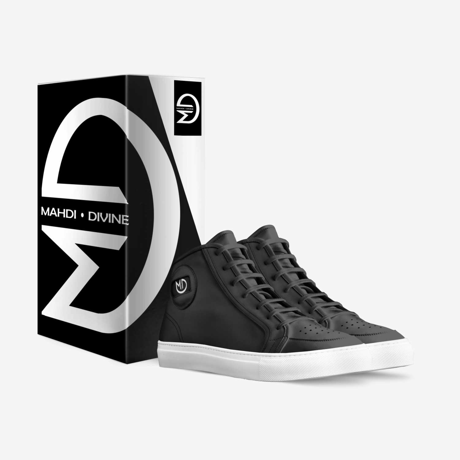MD BLACK SHADOW custom made in Italy shoes by Mahdi Divine | Box view