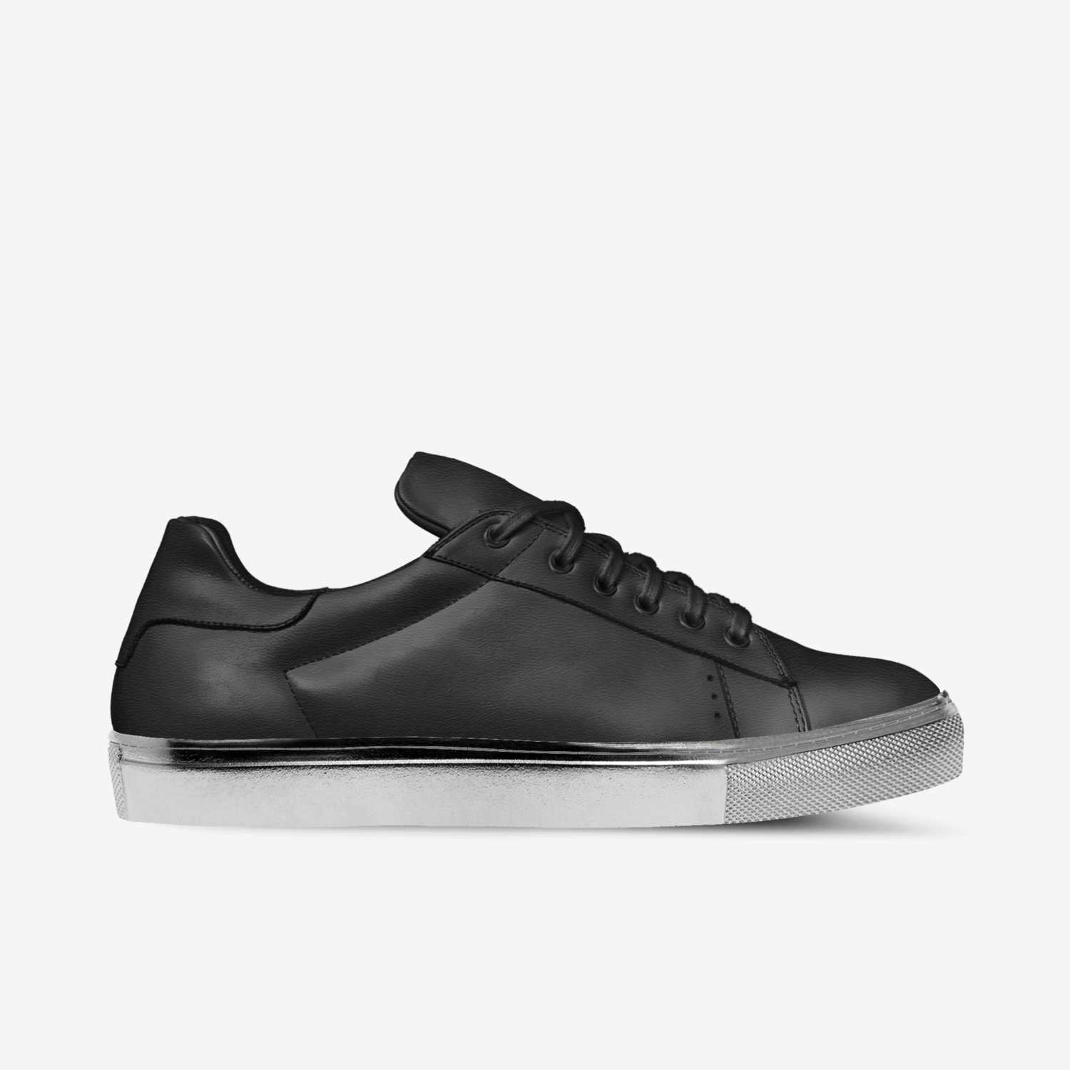 Silver Surfer 2.0 custom made in Italy shoes by Albert Ray Collection | Side view