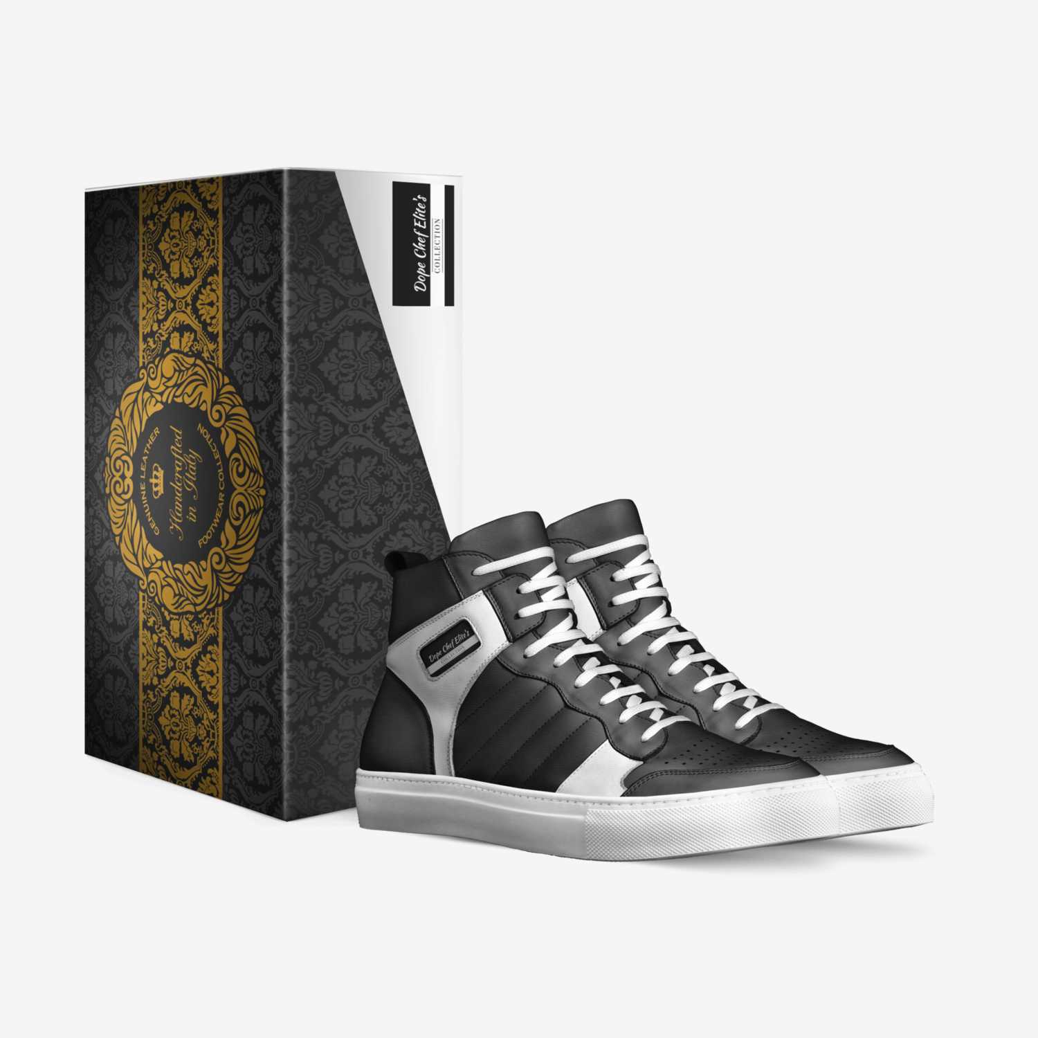 Dope Chef Elite's custom made in Italy shoes by Dope Chef | Box view