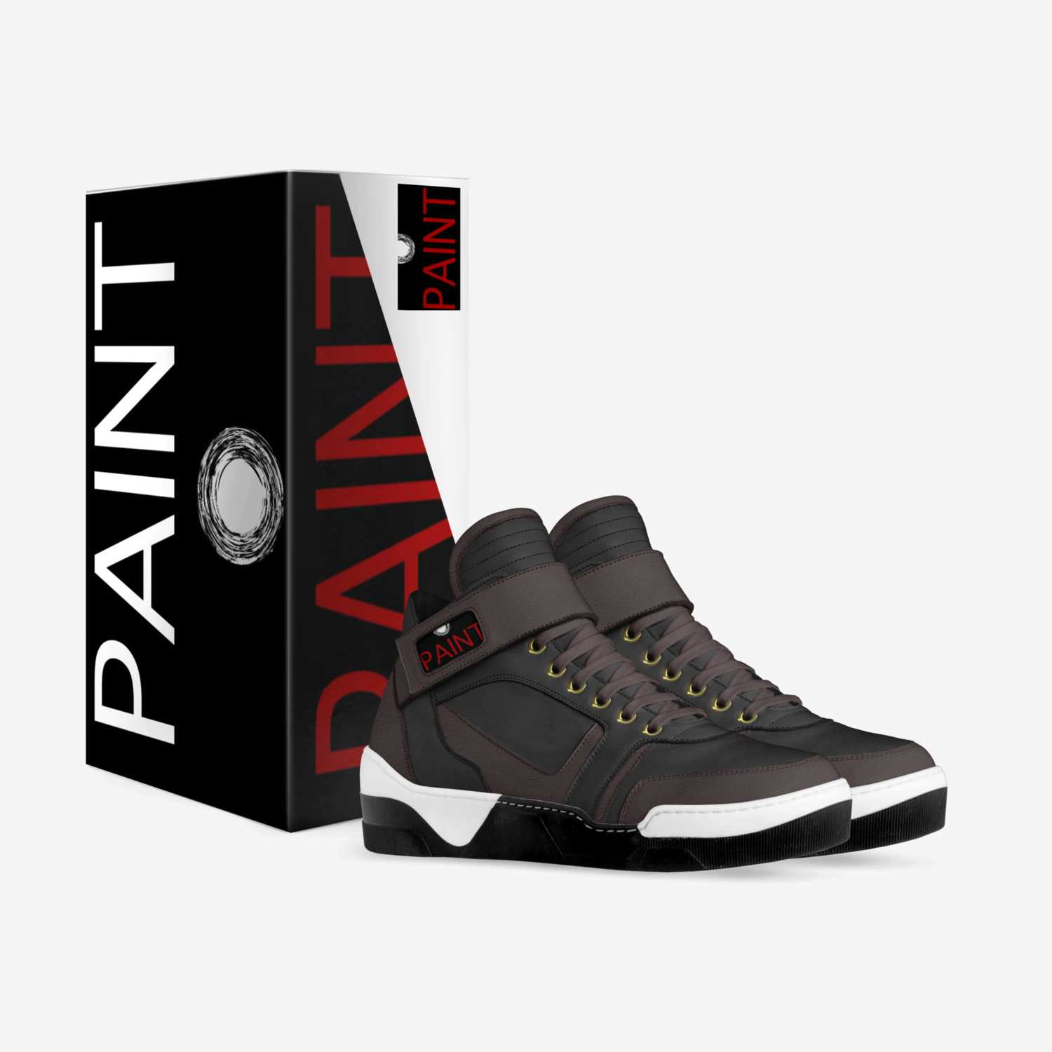 Paint custom made in Italy shoes by Michael Sorensen | Box view