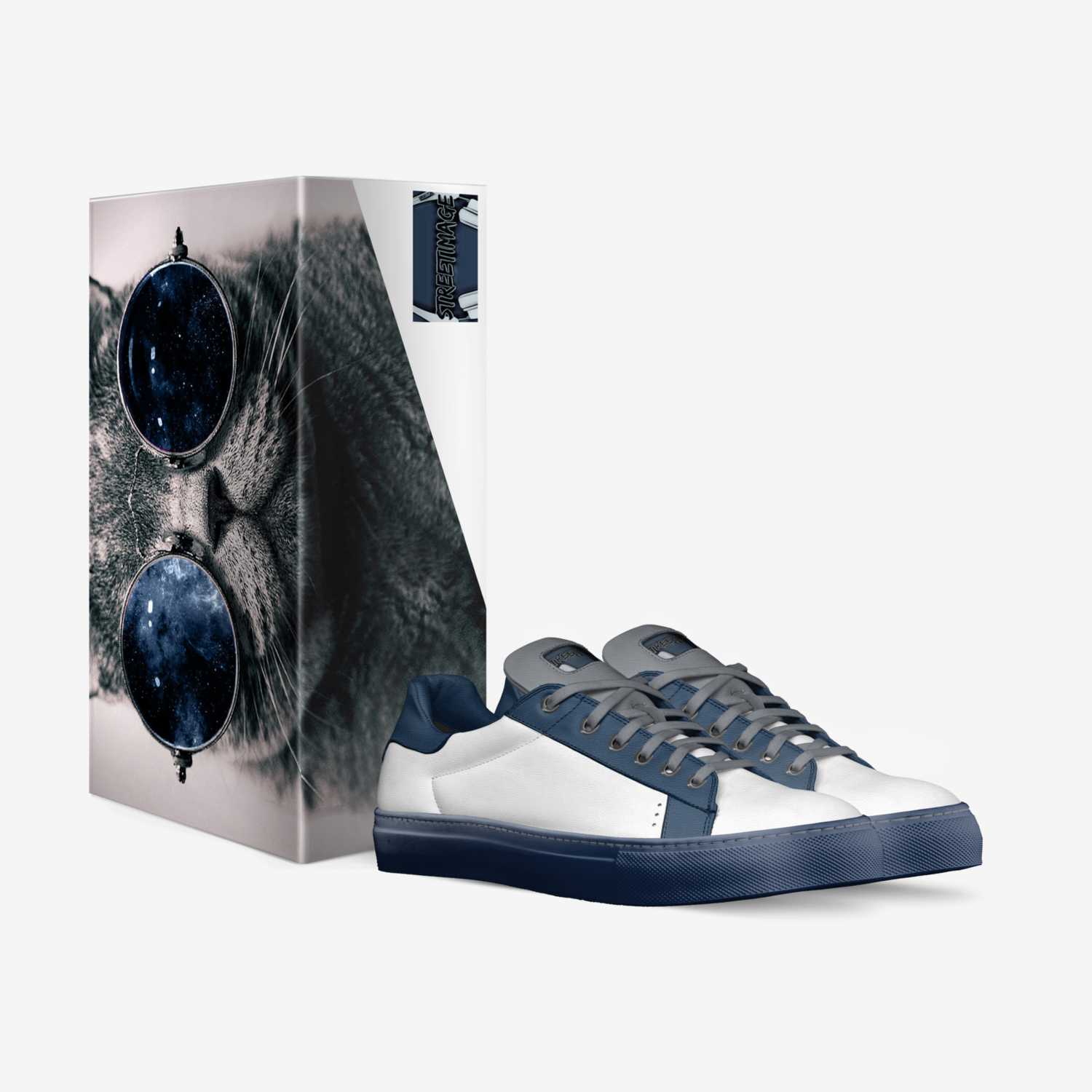 Posh Blues custom made in Italy shoes by Pasqualino Speranza | Box view