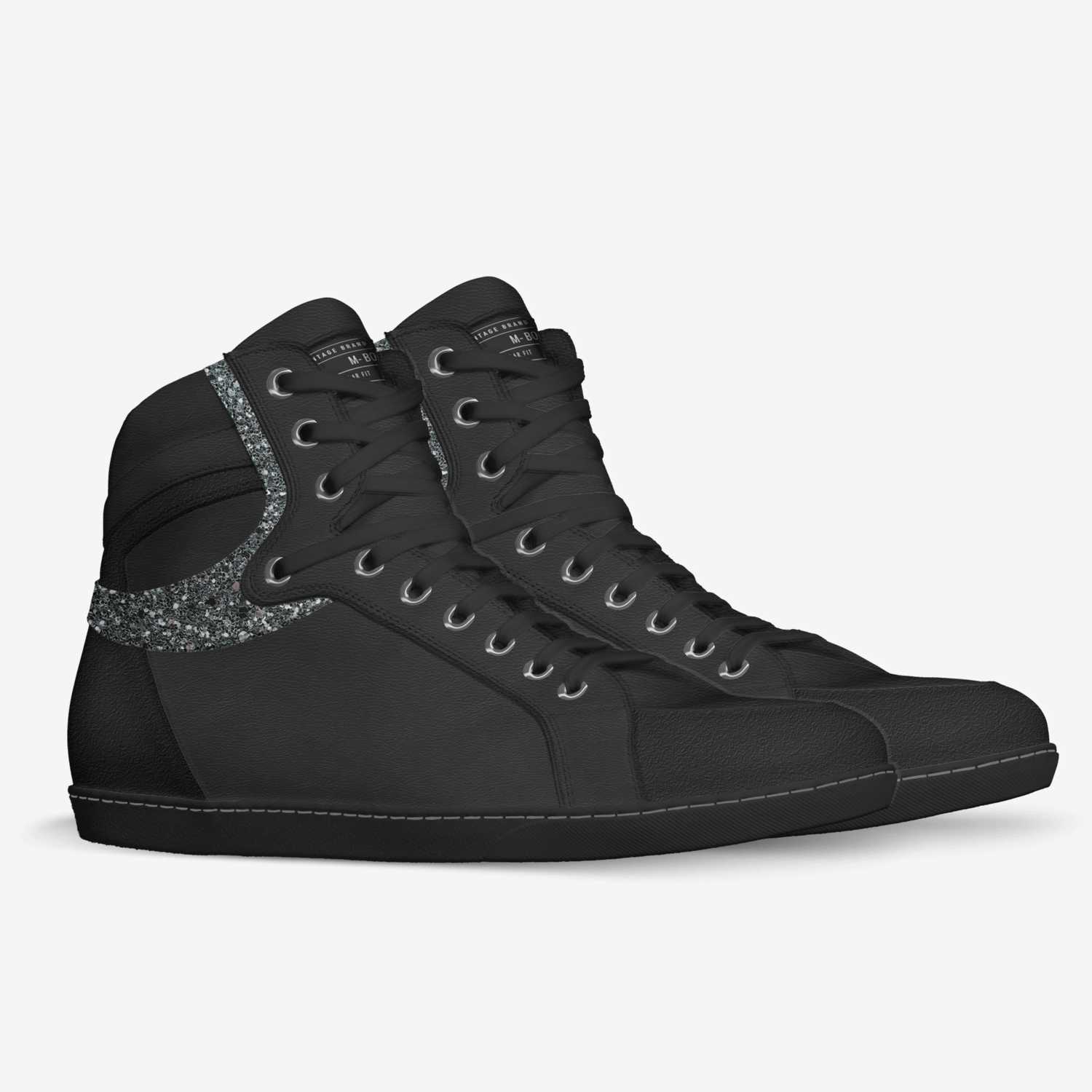 M- boot custom made in Italy shoes by Marvin Correa | Double view