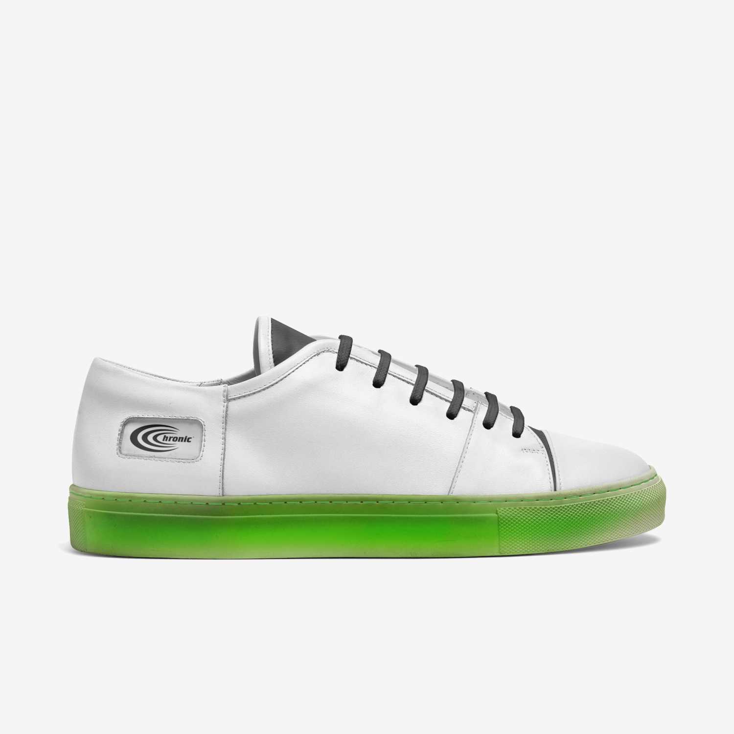 CHRONIC RACER-X custom made in Italy shoes by Chronic Athletics | Side view