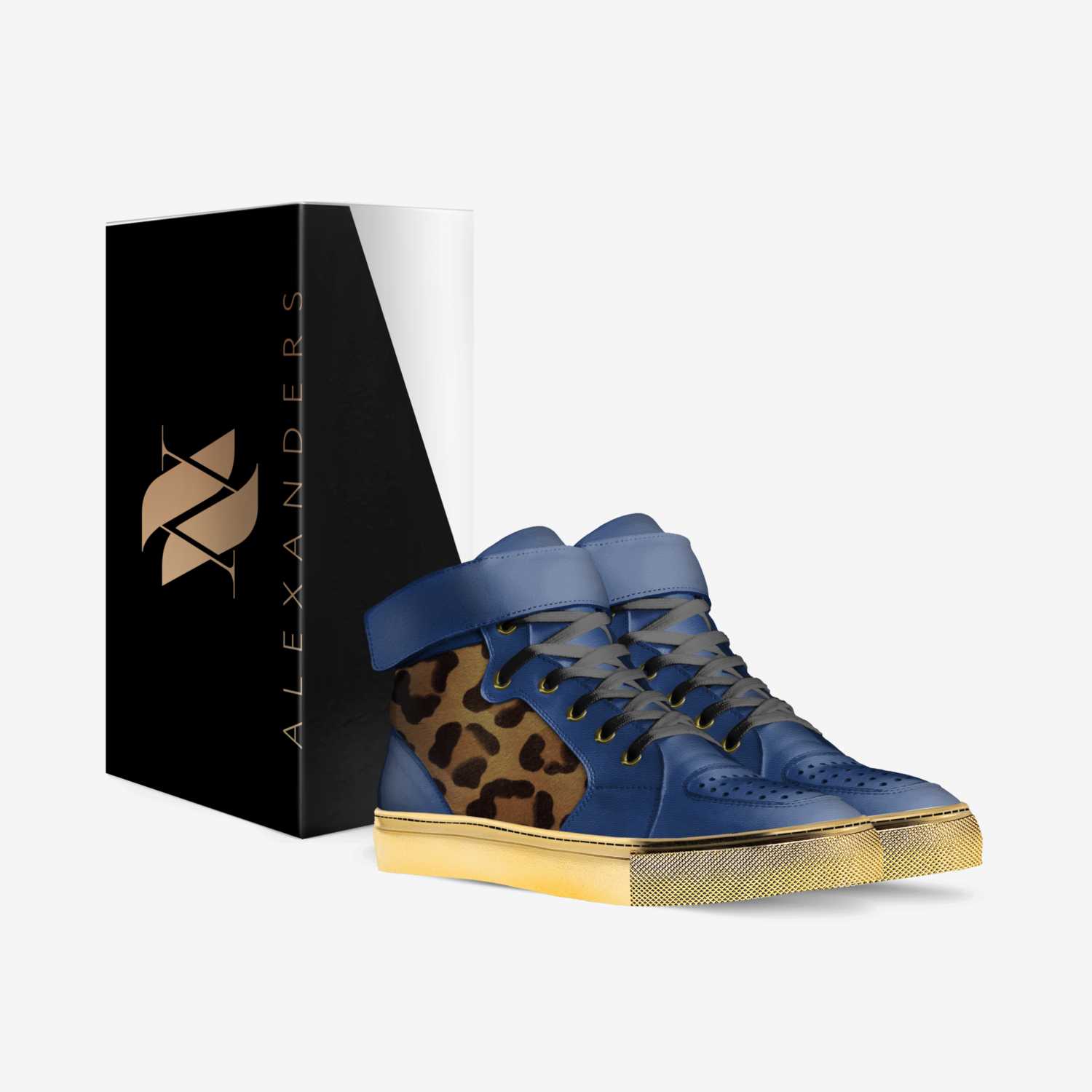 Alexanders  custom made in Italy shoes by Darius Alexander | Box view