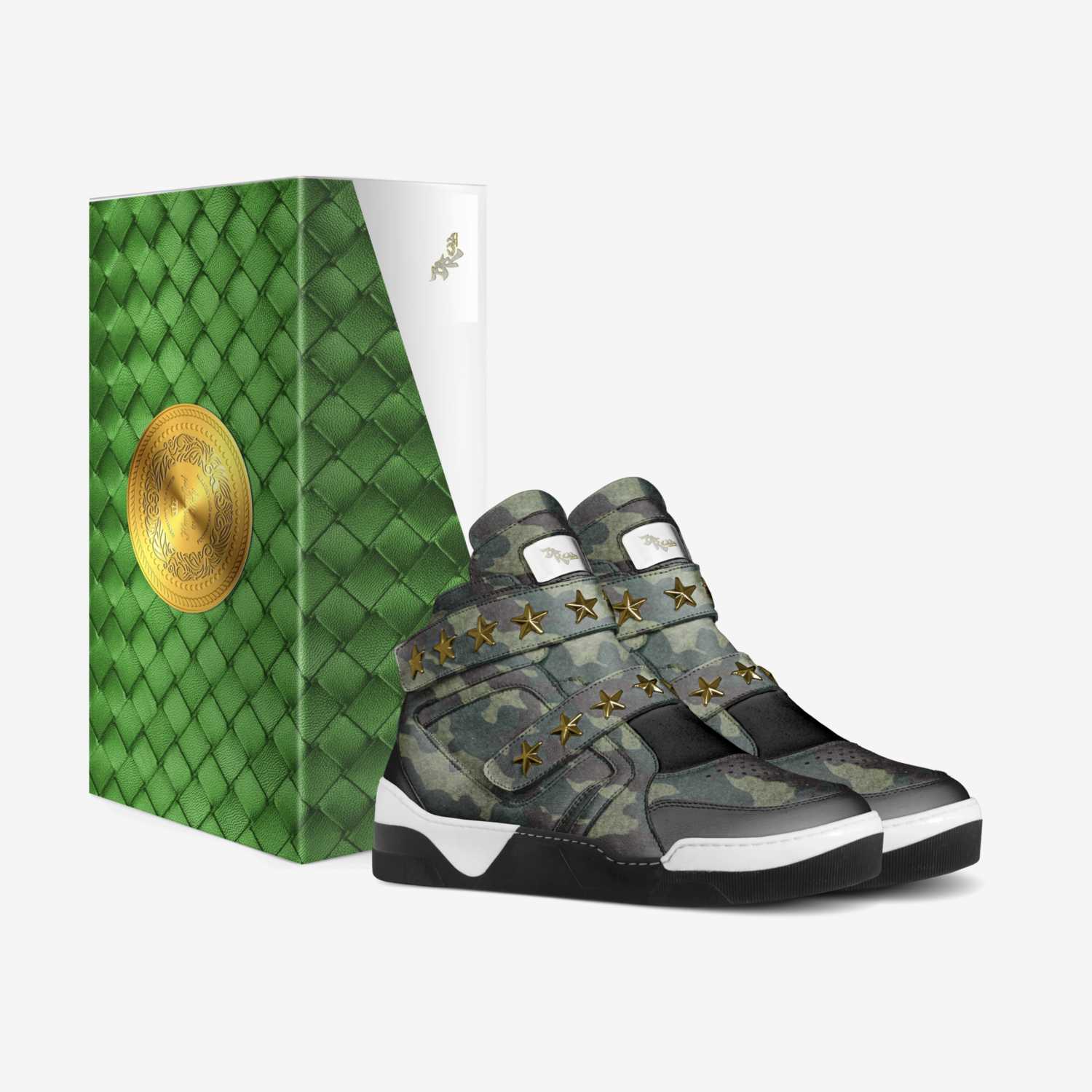 B Real Soulja custom made in Italy shoes by Brian Lee | Box view