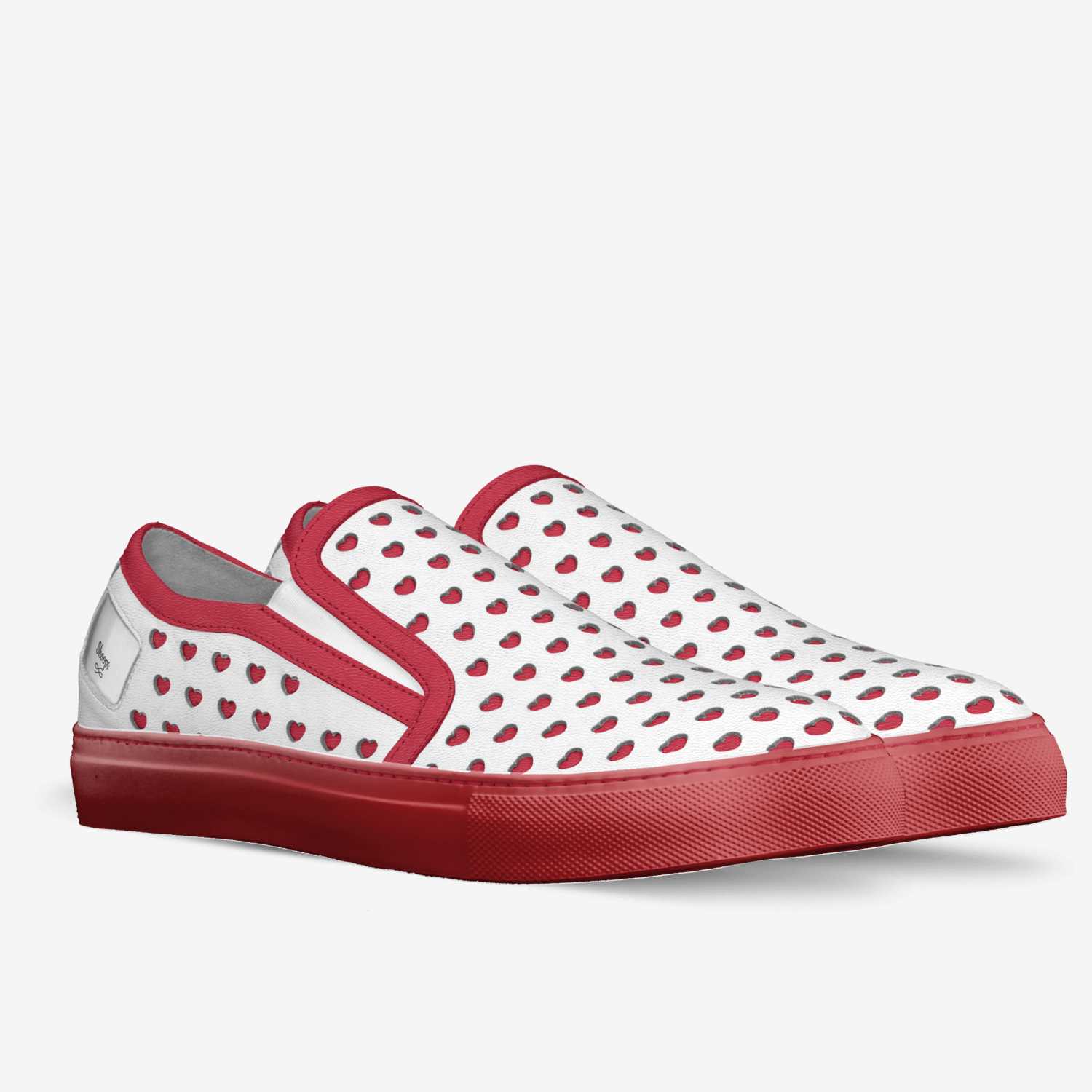 Shoops custom made in Italy shoes by Michele Bryant | Double view
