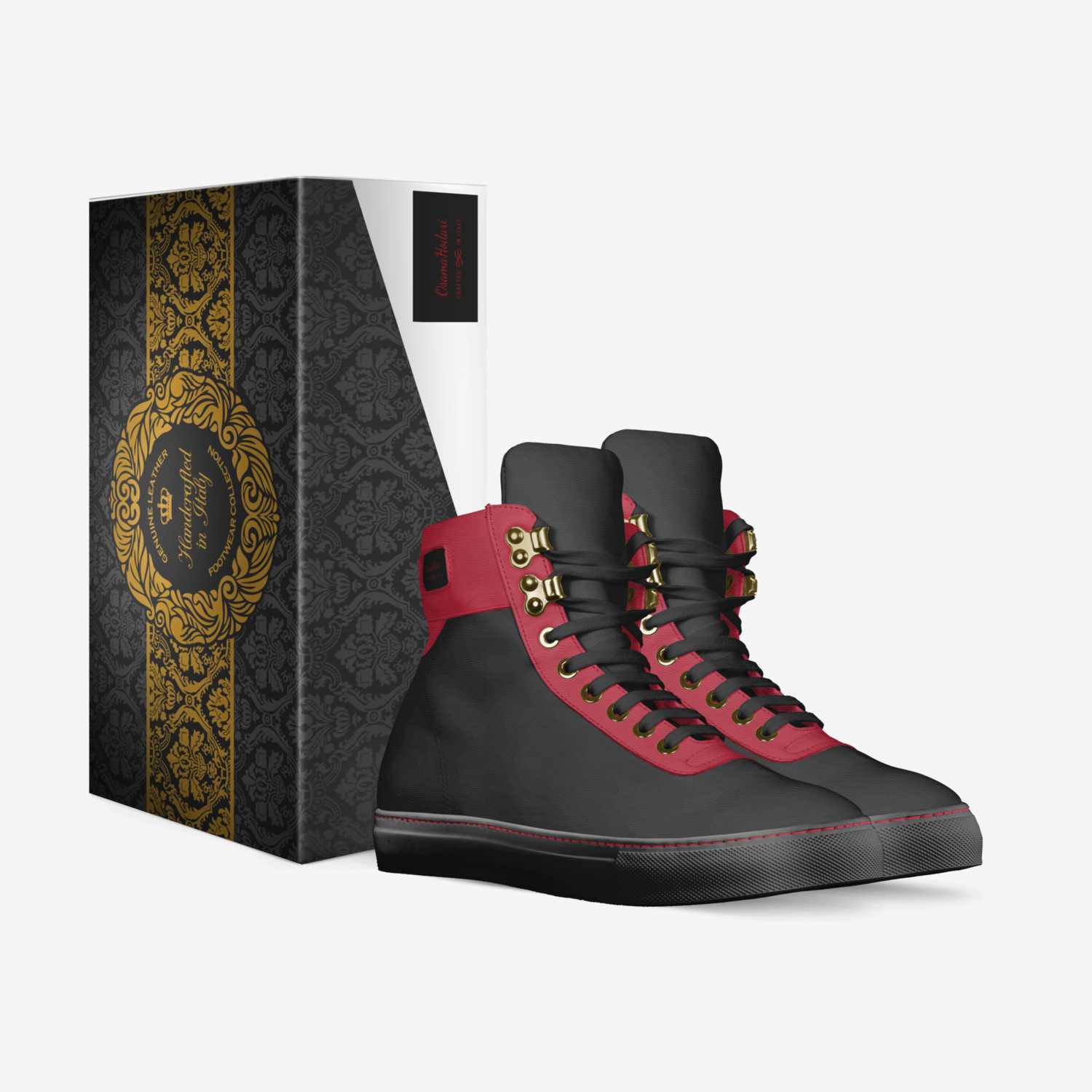 OsamaHodari custom made in Italy shoes by Osama Hodari | Box view