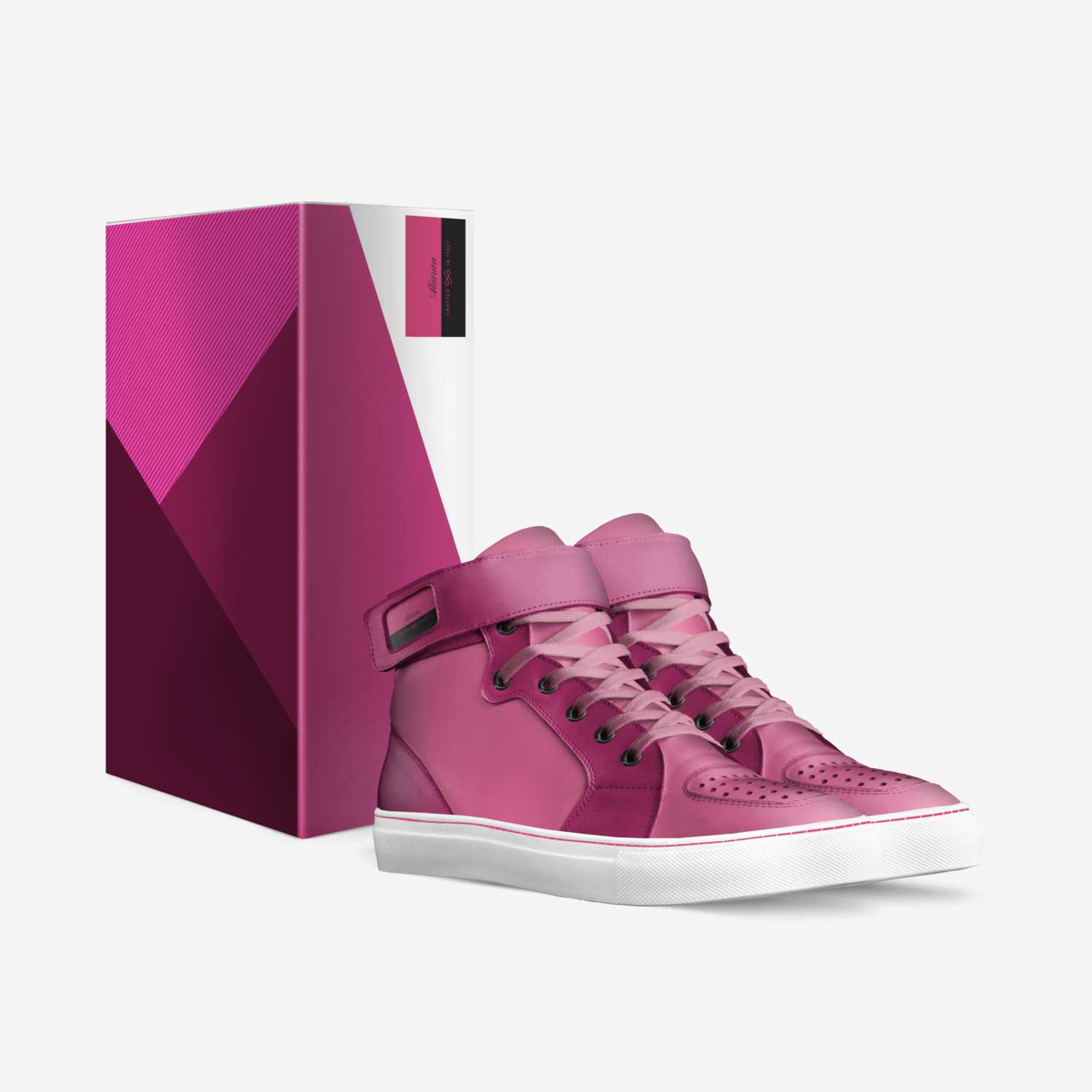 Atiarun custom made in Italy shoes by Natasha M Jones | Box view