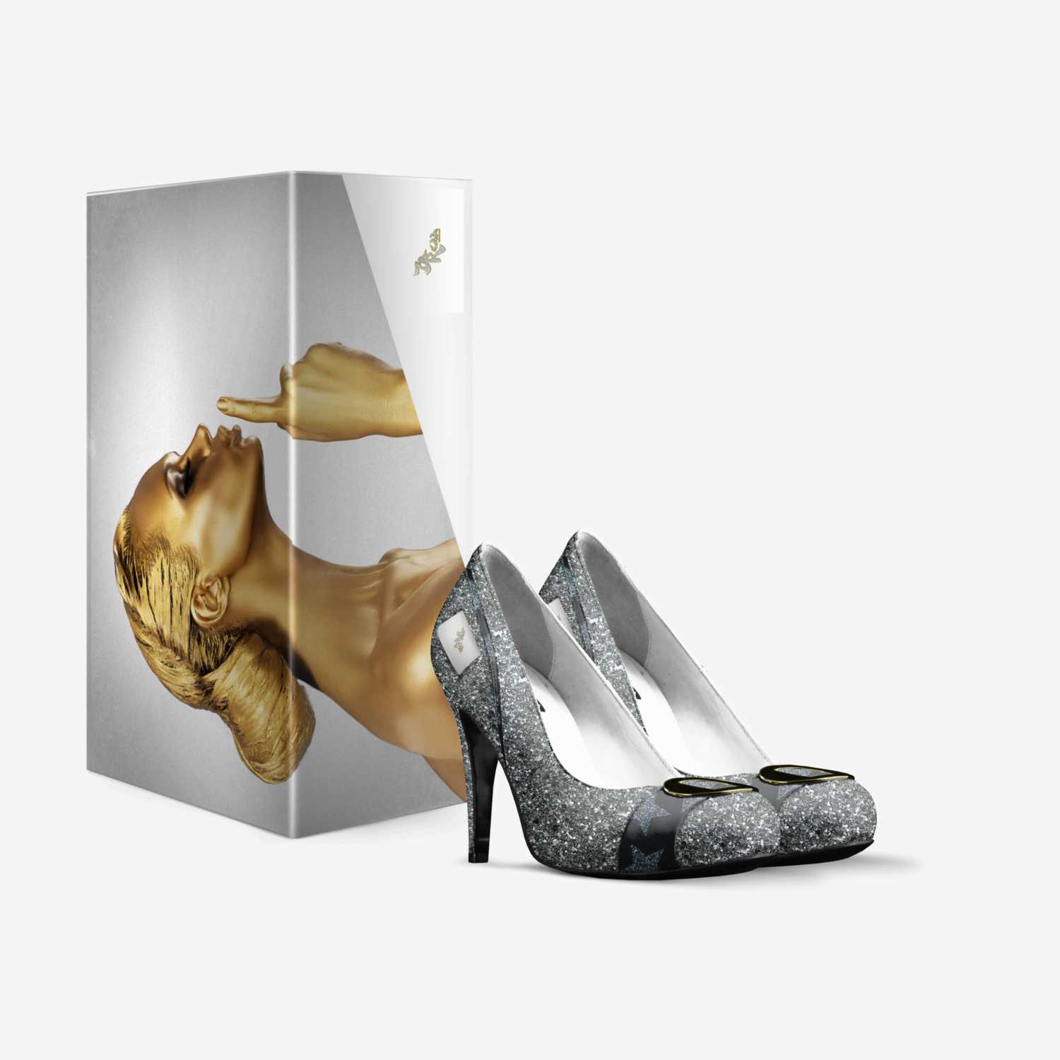 B Real Queen B custom made in Italy shoes by Brian Lee | Box view