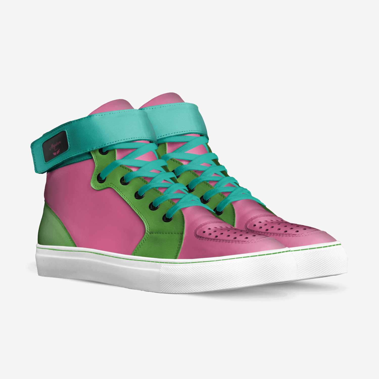 Megatron custom made in Italy shoes by Bengi Carson | Double view