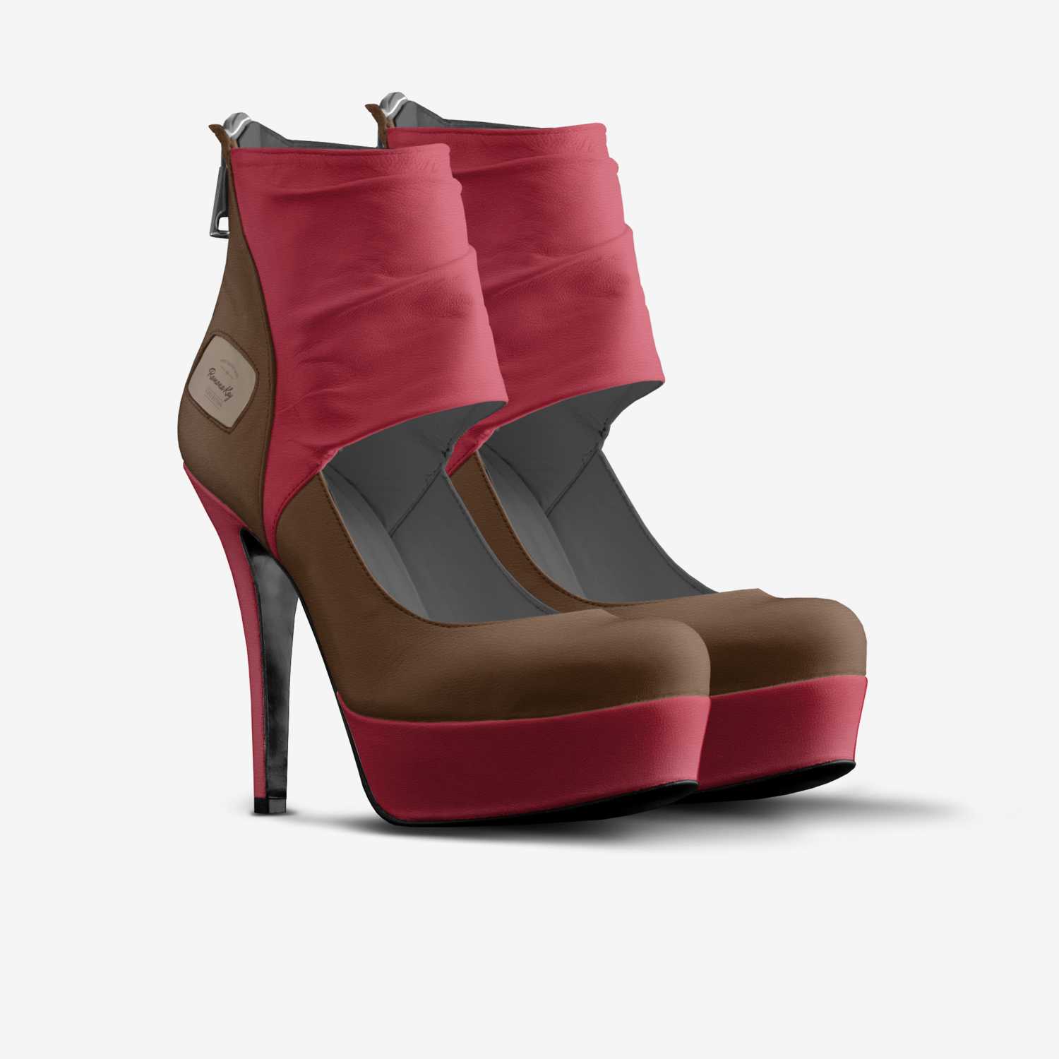 Ramona Kay  custom made in Italy shoes by Ramon Blacqc-zarr | Double view