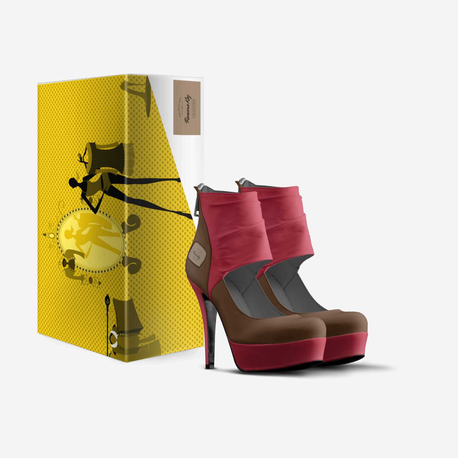 Ramona Kay  custom made in Italy shoes by Ramon Blacqc-zarr | Box view
