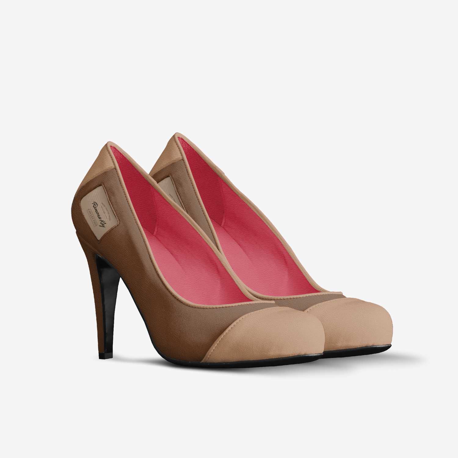Ramona Kay custom made in Italy shoes by Ramon Blacqc-zarr | Double view