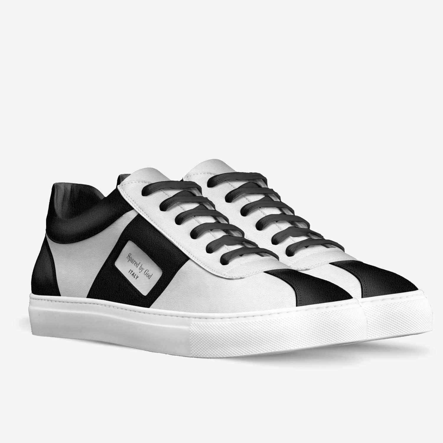 Spared by God custom made in Italy shoes by Spared By God | Double view
