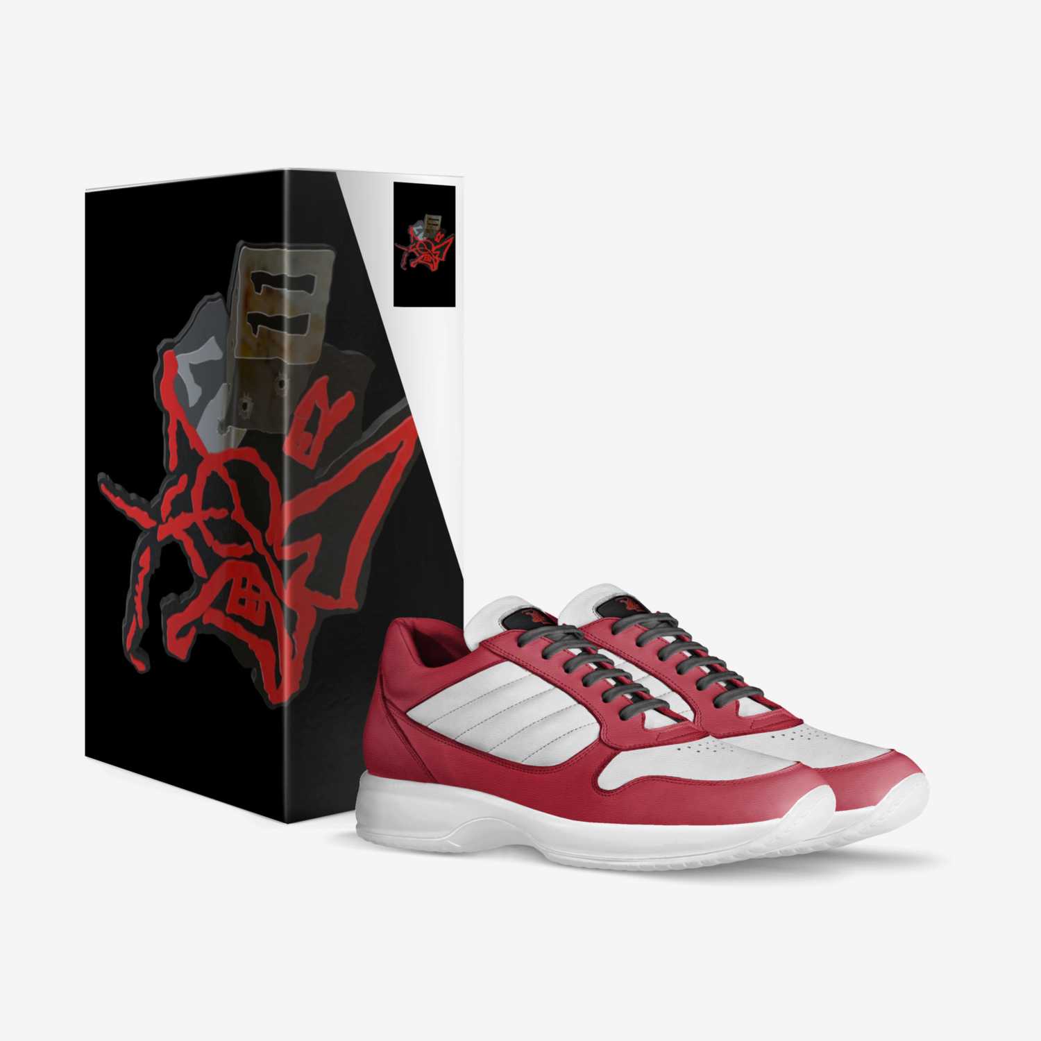 711 custom made in Italy shoes by Marcus Billups | Box view