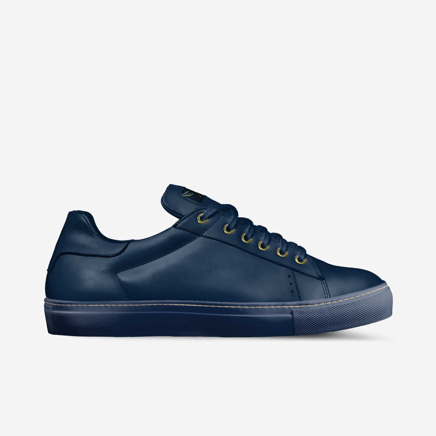 Blue Sole custom made in Italy shoes by Marcus Brooks | Side view