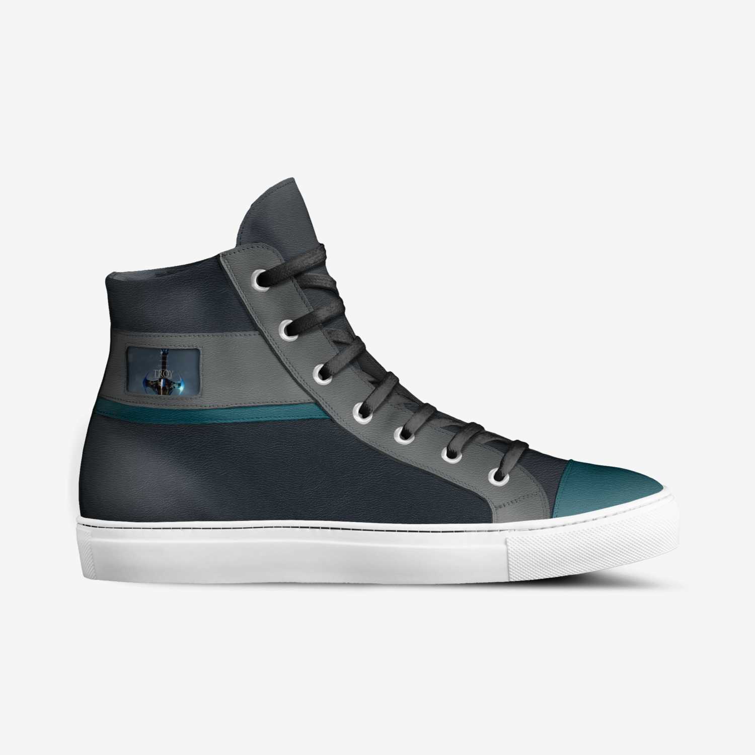 The Aeneid's custom made in Italy shoes by Aeneas Middleton | Side view