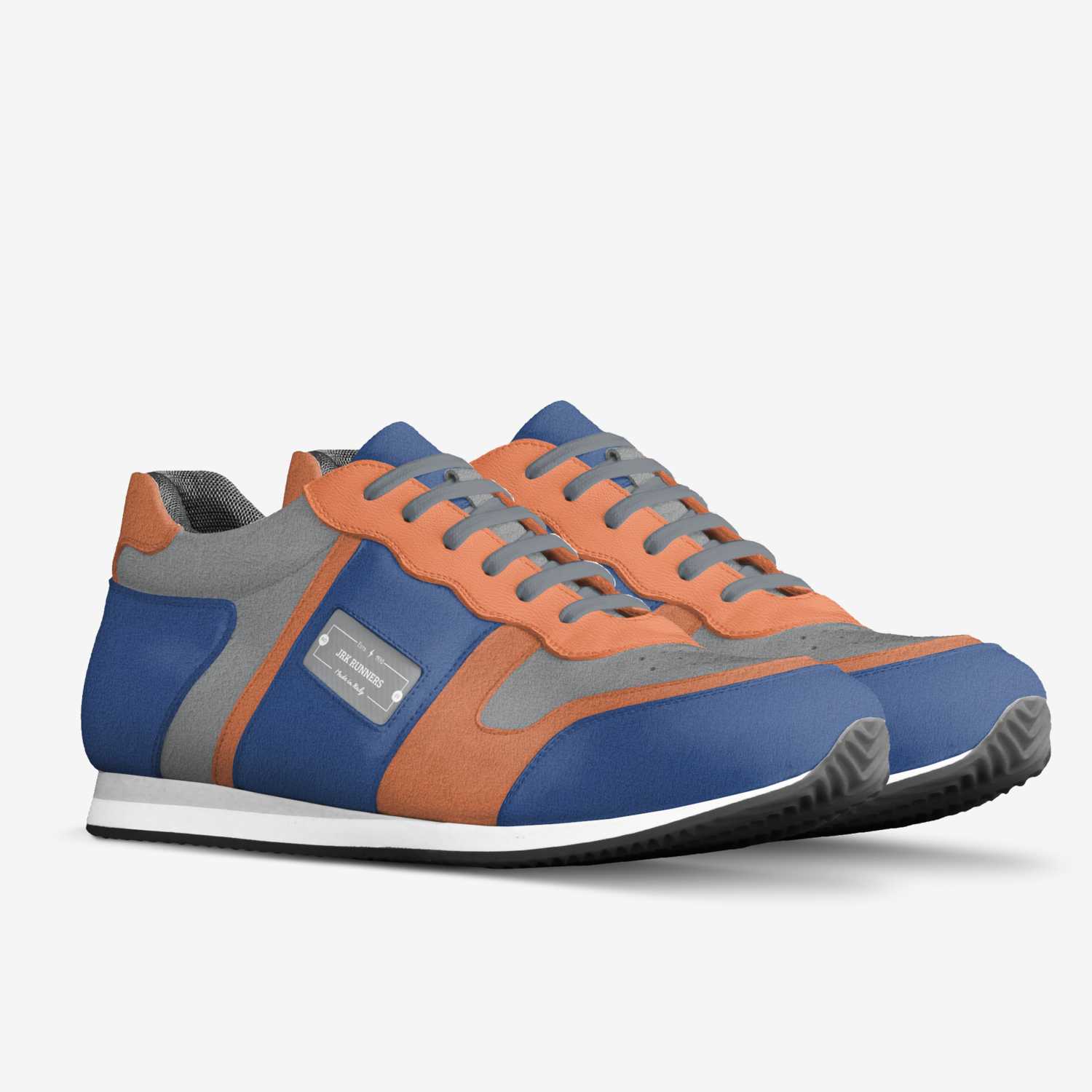 JRK RUNNERS custom made in Italy shoes by Ramon Blacqc-zarr | Double view
