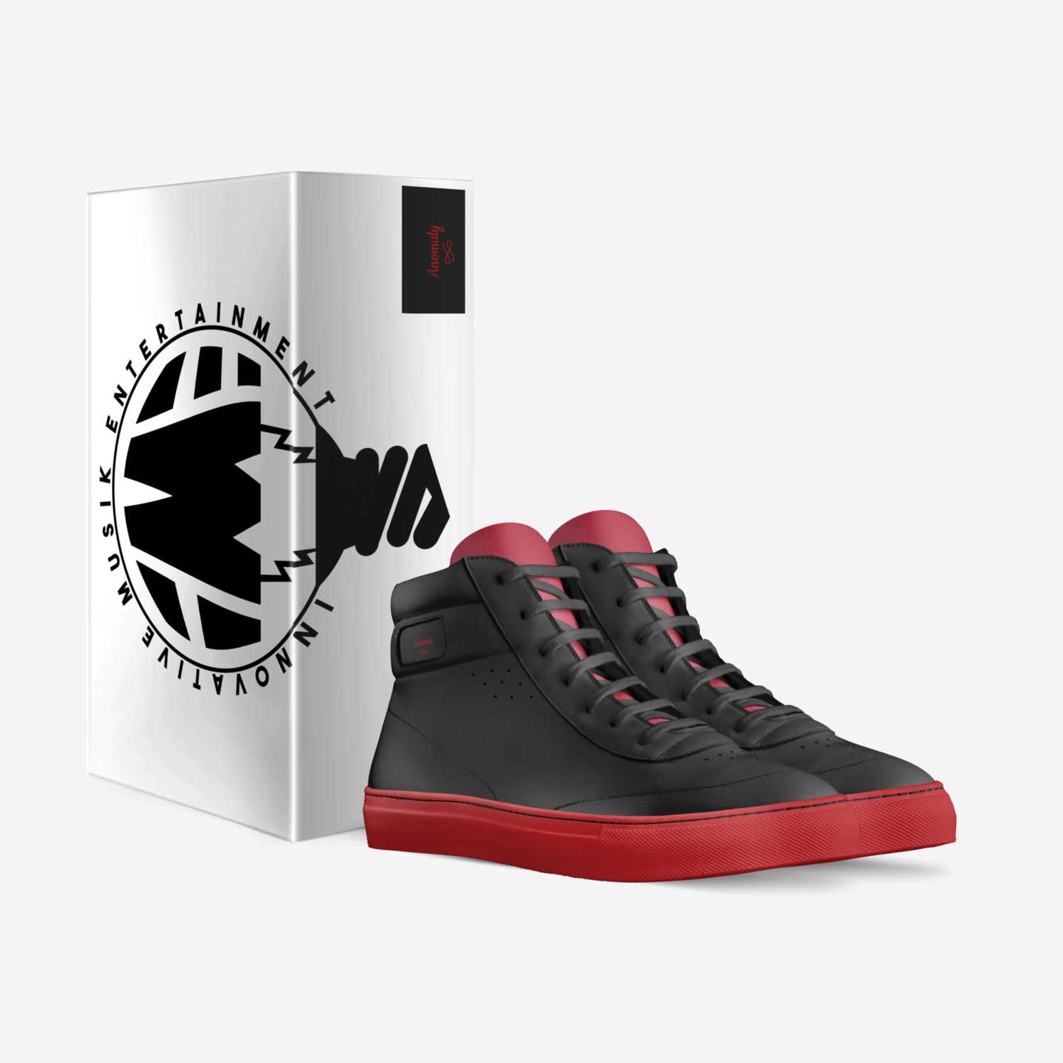 Anomaly custom made in Italy shoes by Sinister Beatz | Box view