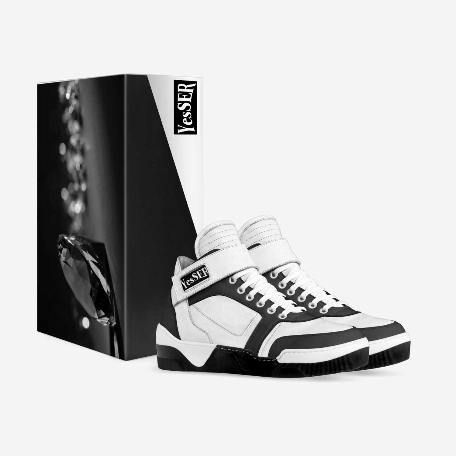 SERnationz V2 custom made in Italy shoes by Dustin Rhynes | Box view