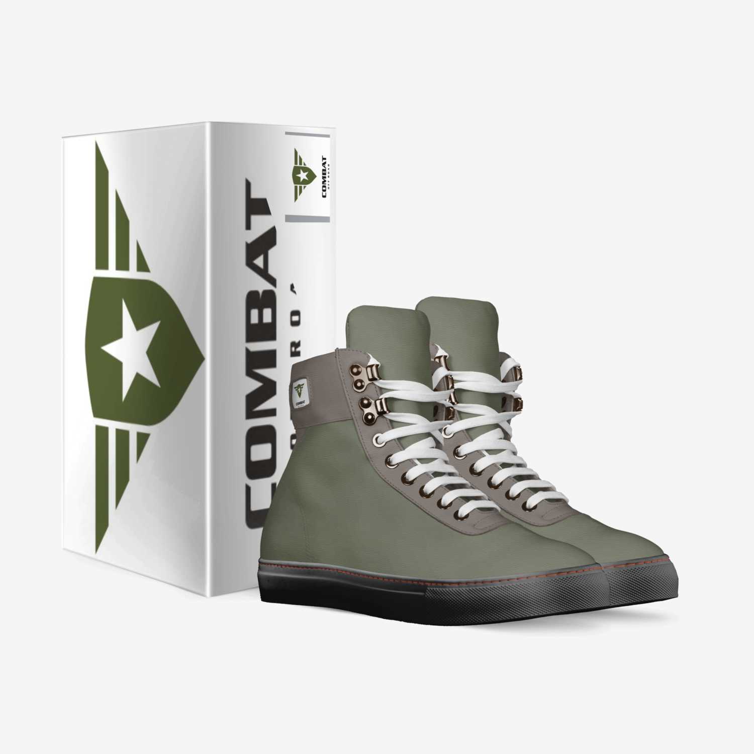Combat  custom made in Italy shoes by Ryan Stoangi | Box view