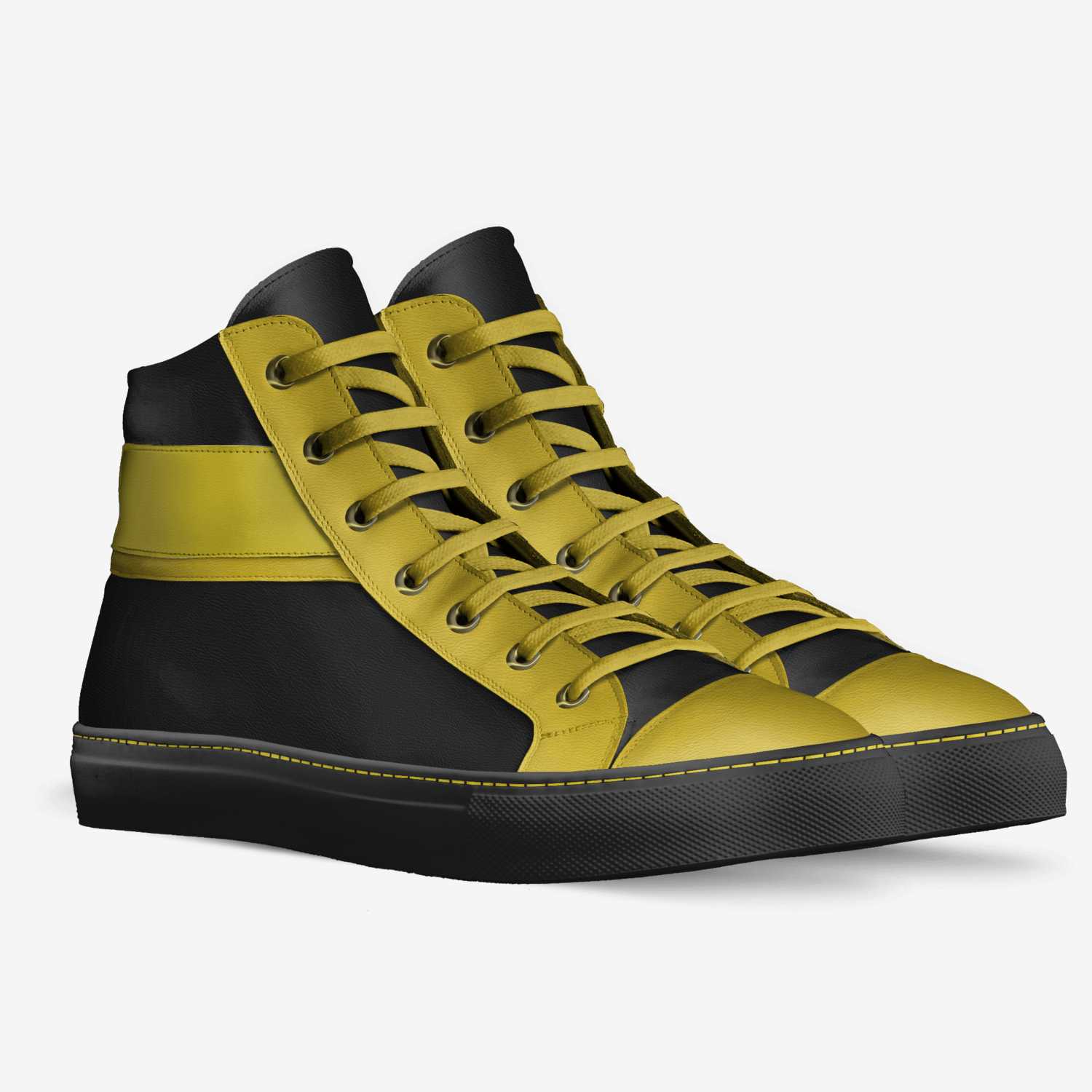 King wear custom made in Italy shoes by Alan Davis | Double view