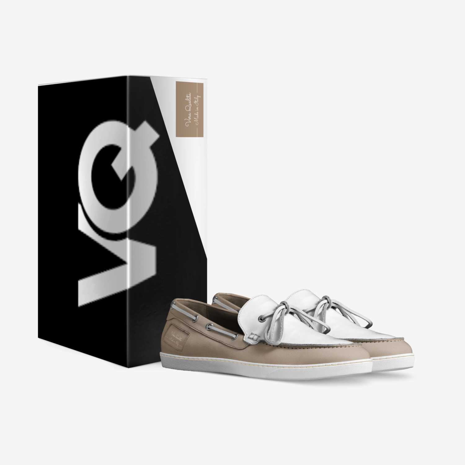 Vera Qualita custom made in Italy shoes by Malik Prosper | Box view