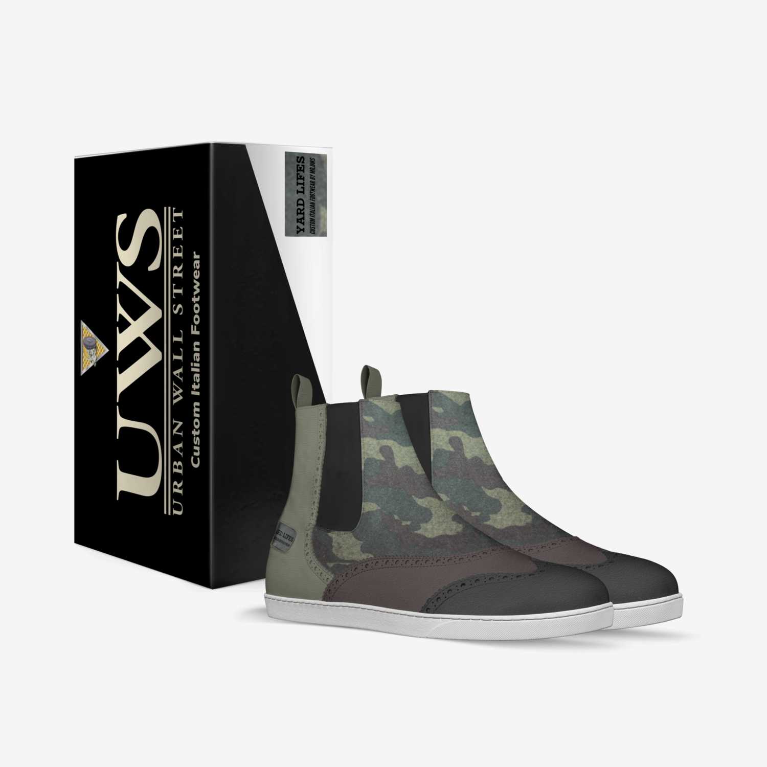 Yard Lifes custom made in Italy shoes by Urbanwallstreet Earl | Box view