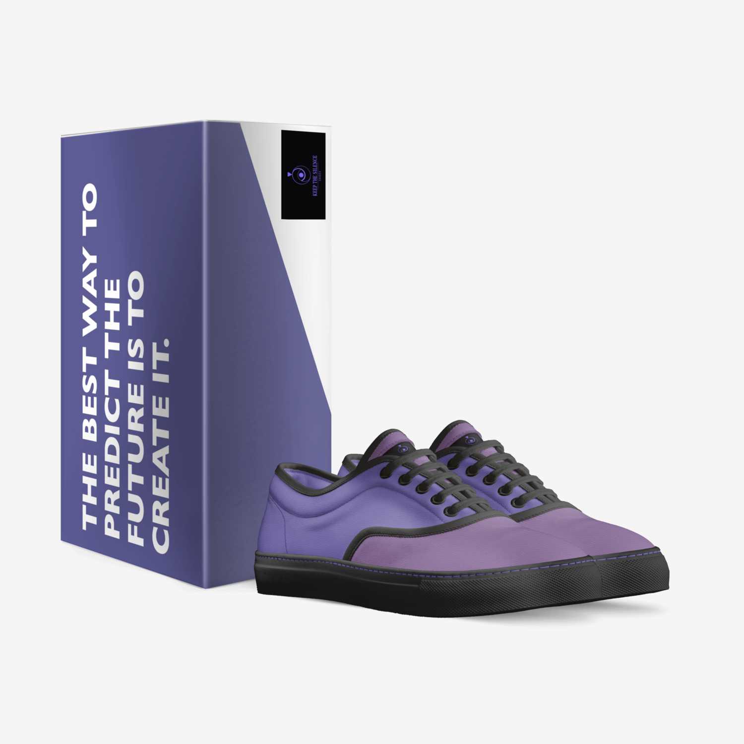 Keep The Silence custom made in Italy shoes by Erika Kundavičiūtė | Box view