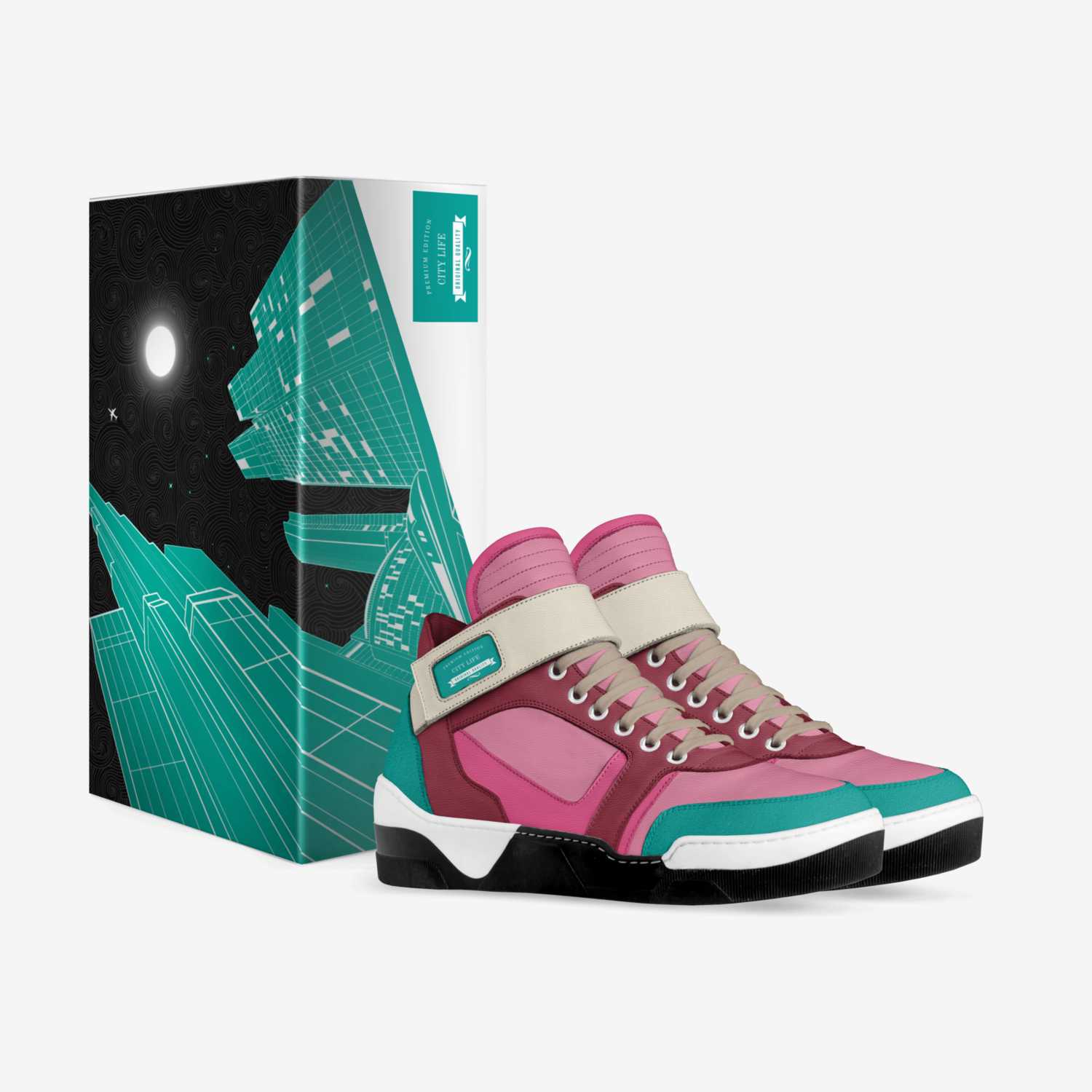City life  custom made in Italy shoes by Teresa Anderson | Box view