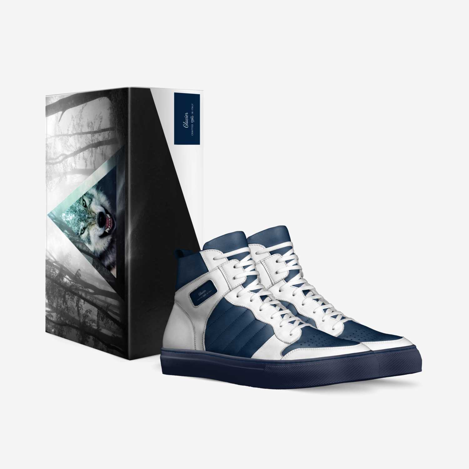 Glacier  custom made in Italy shoes by David Chatman Jr | Box view