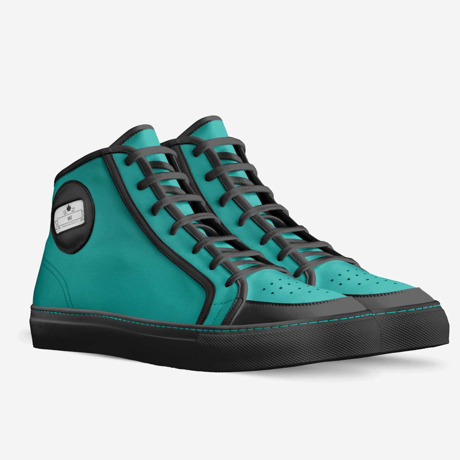 Kikz custom made in Italy shoes by Monique Kemp | Double view