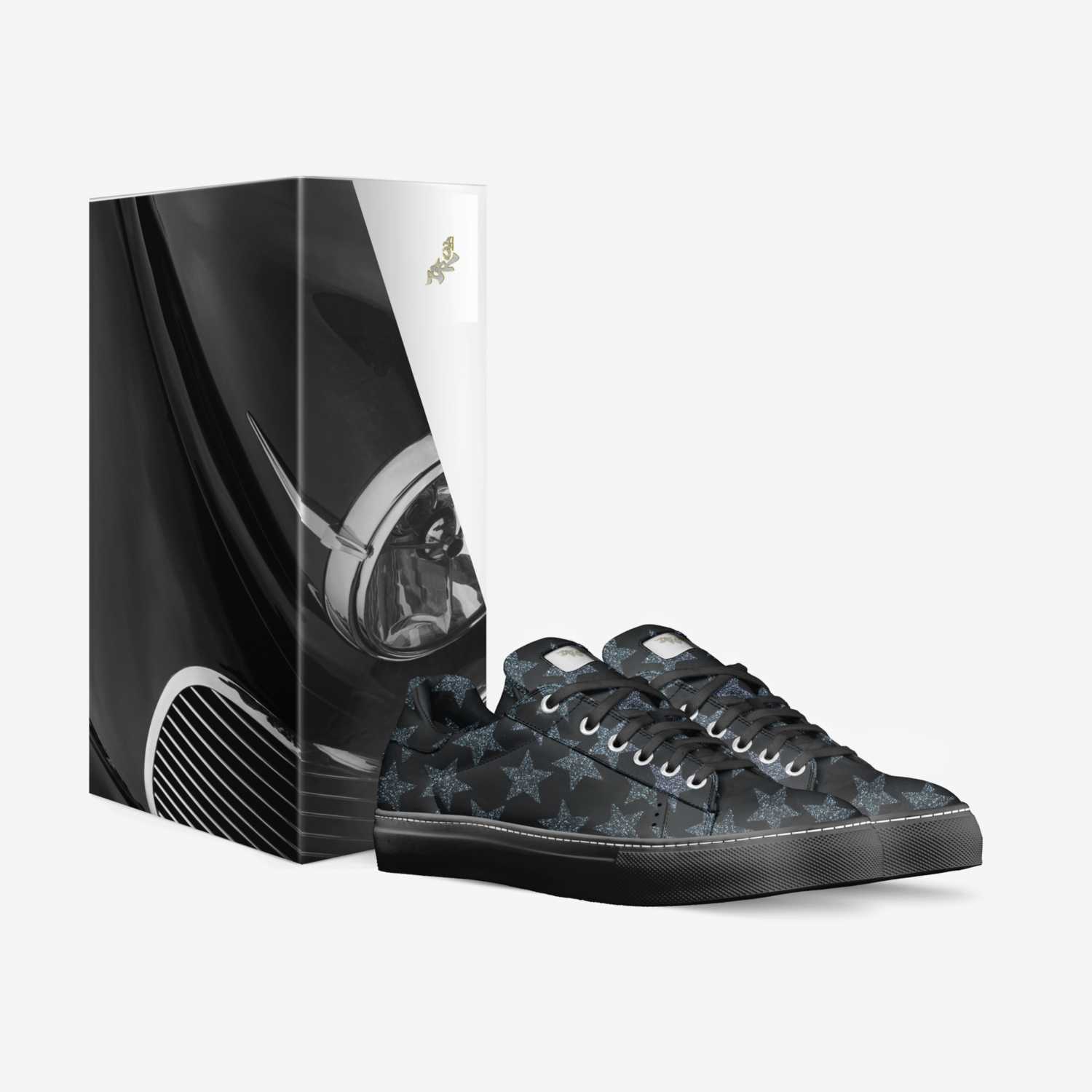 B Real Star custom made in Italy shoes by Brian Lee | Box view