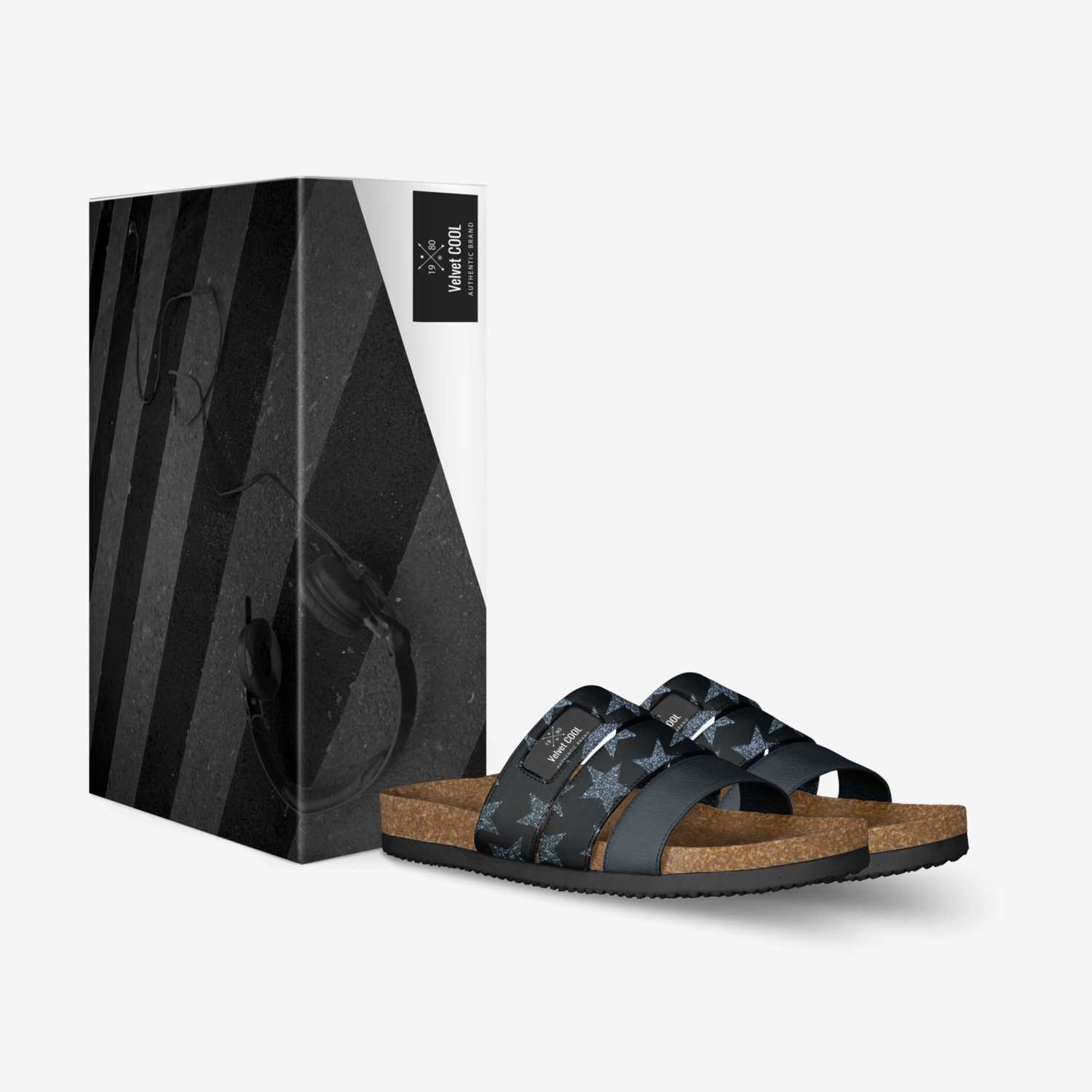 Velvet COOL custom made in Italy shoes by Shantae Esannason | Box view