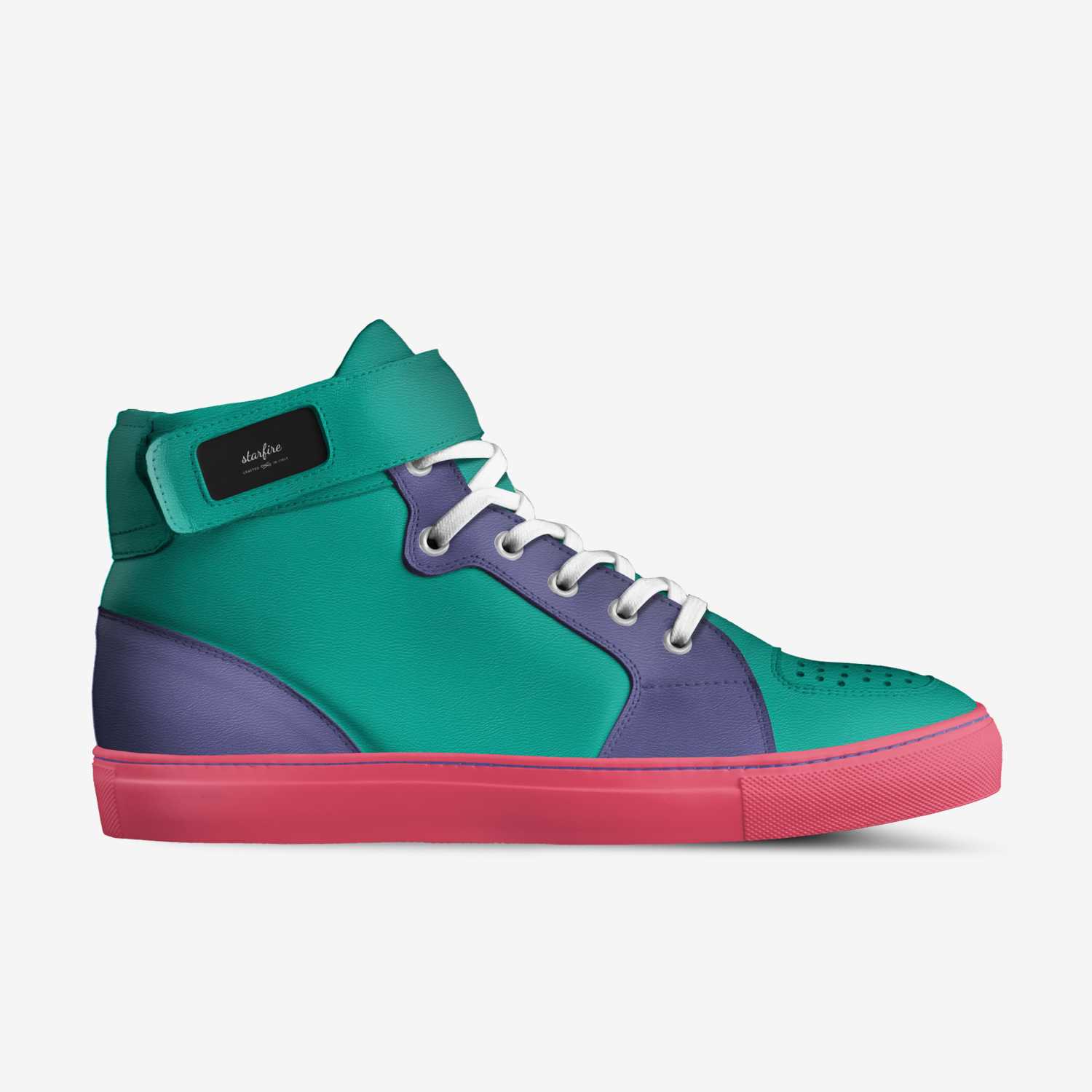 starfire custom made in Italy shoes by Deshon Leggett | Side view