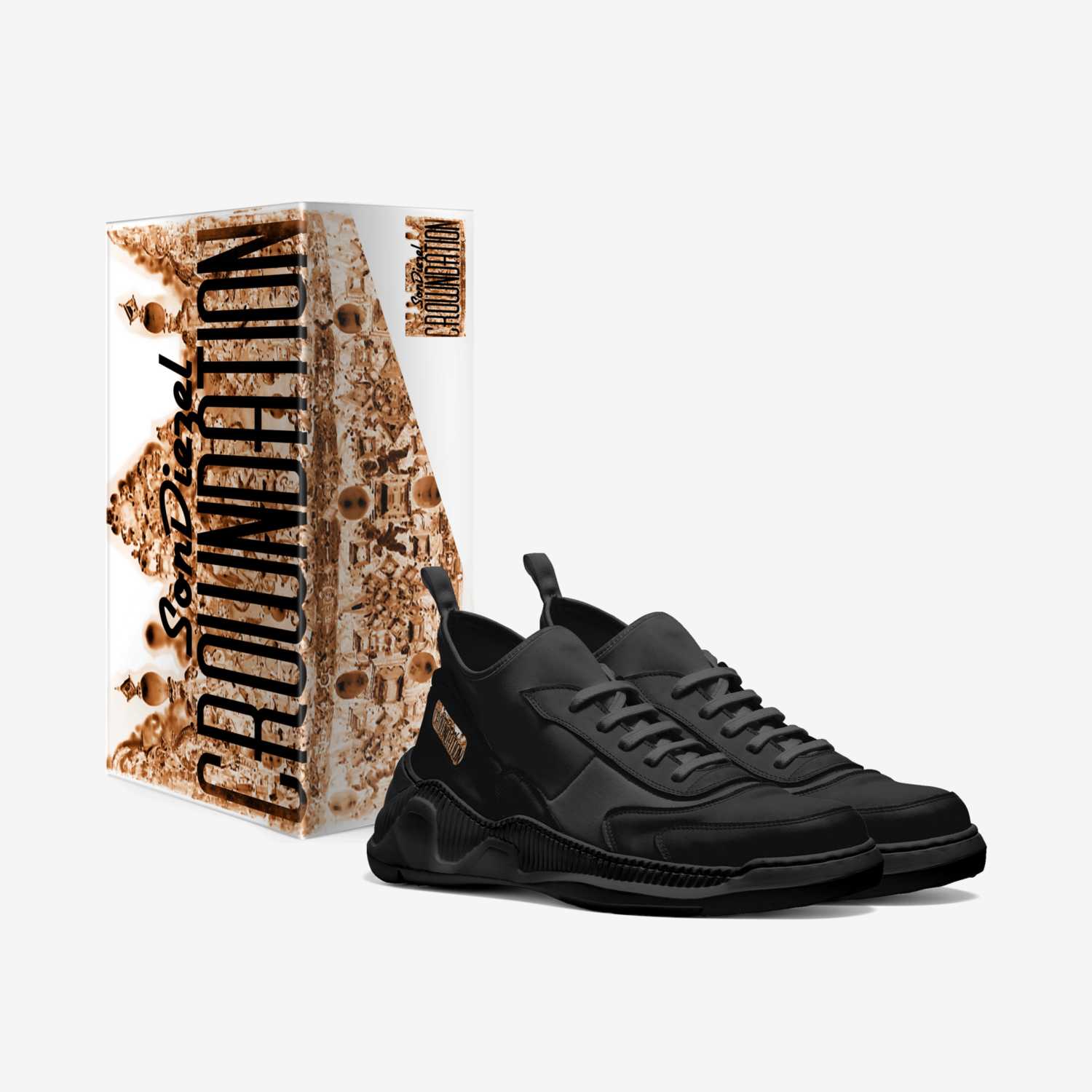 Crowndations  custom made in Italy shoes by Durance Pearson | Box view