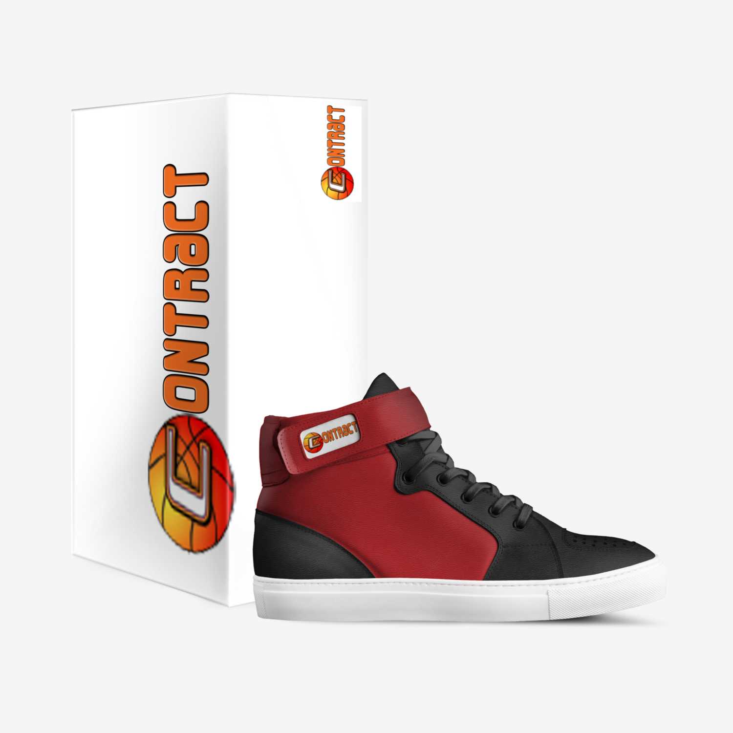 Contract Basketball custom made in Italy shoes by Contract Sports | Box view