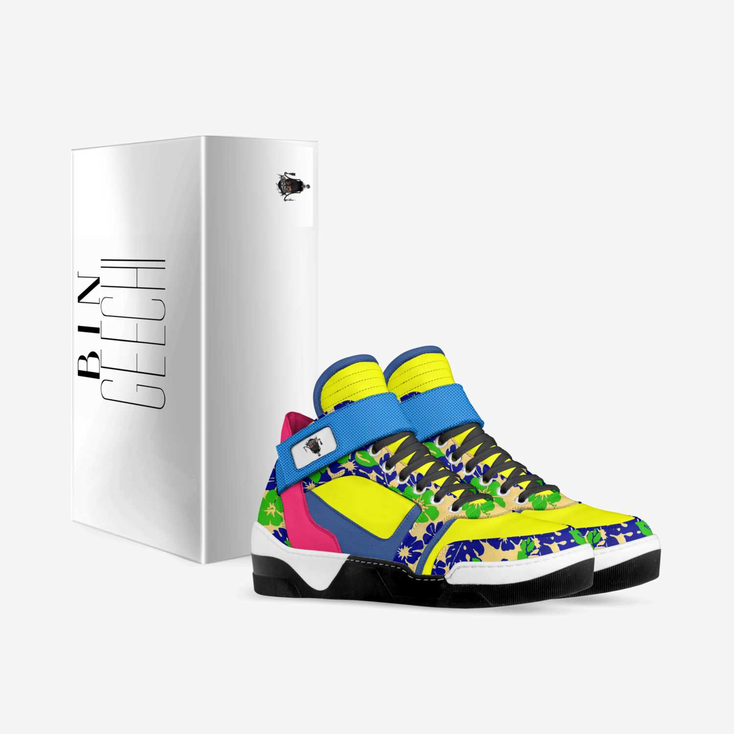 BIN GEECHI FREQz custom made in Italy shoes by Rodrick Cliche | Box view