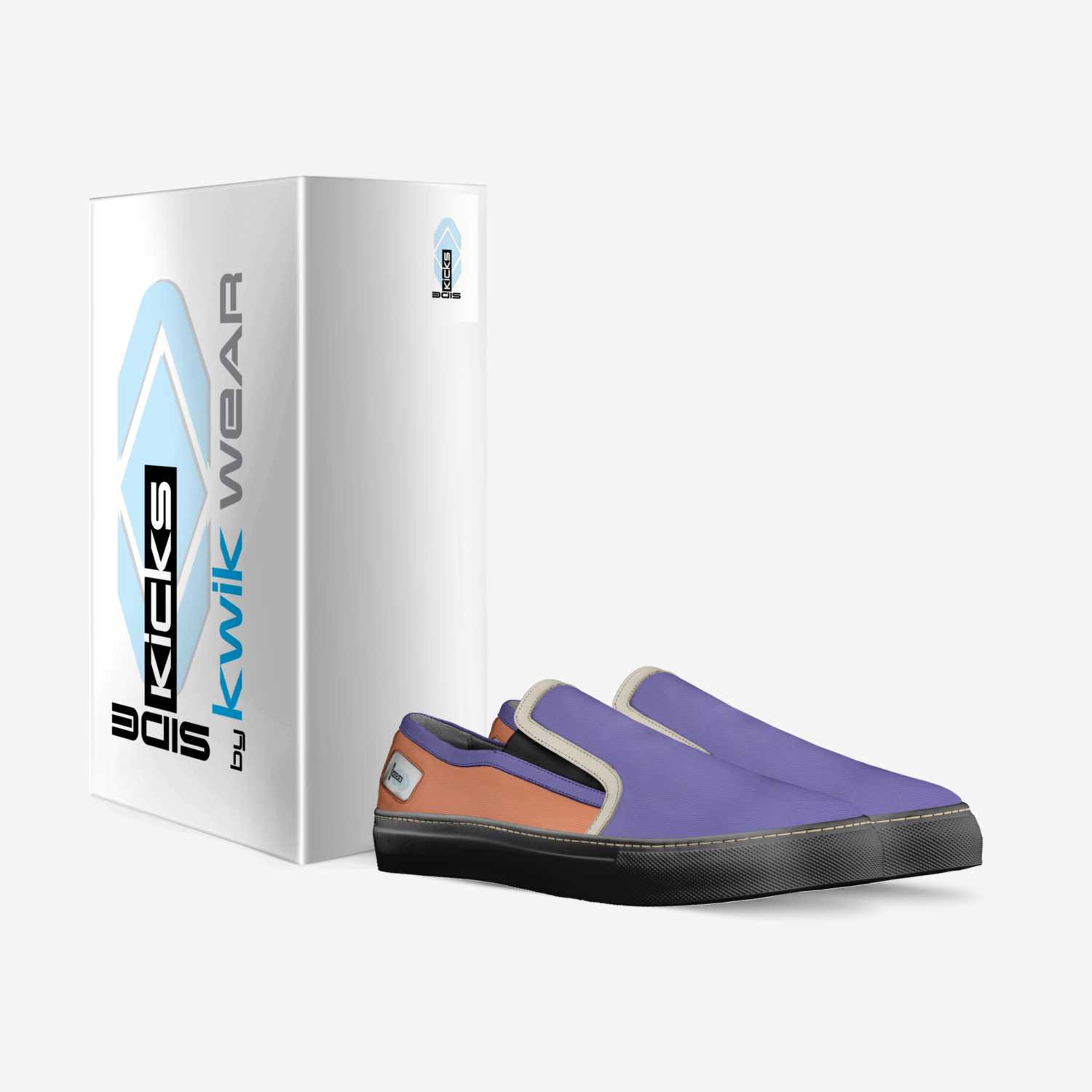 Side Kicks custom made in Italy shoes by Paul Hebron | Box view
