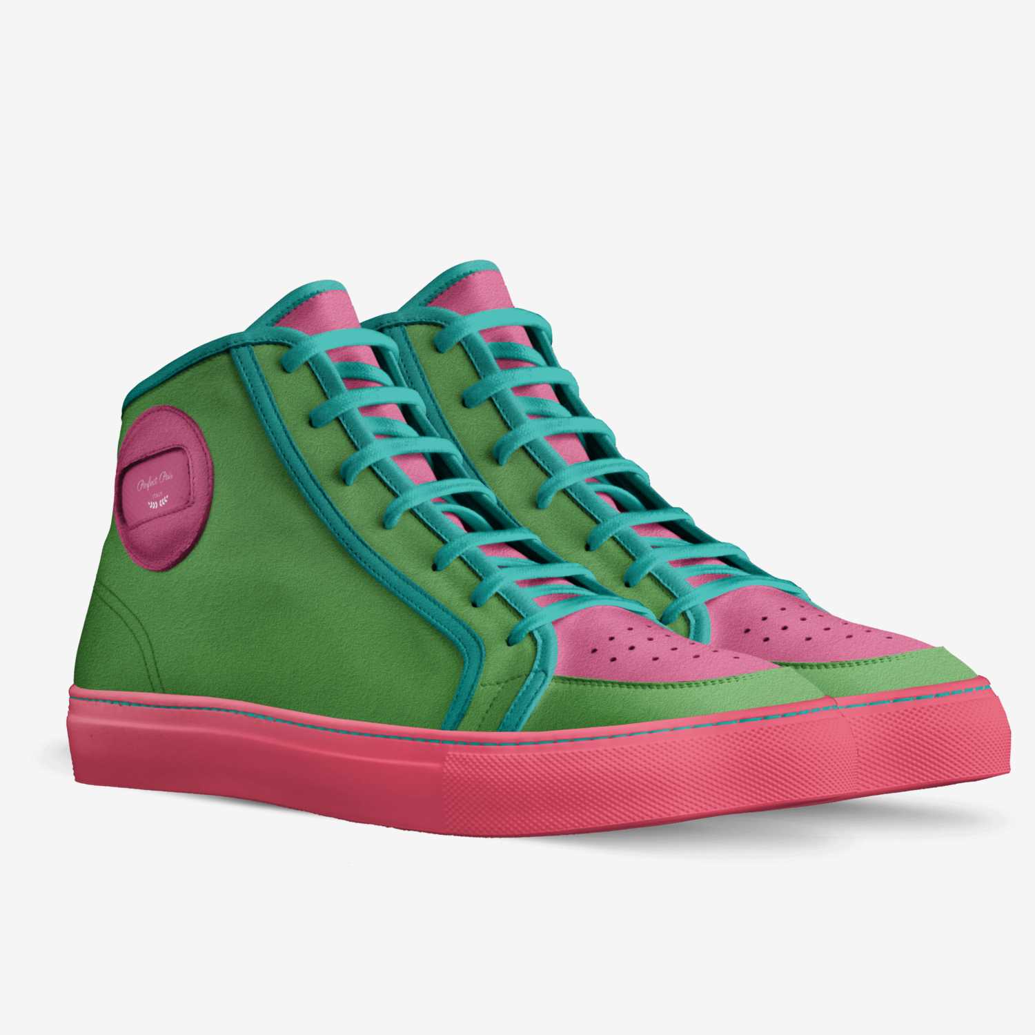 Perfect Pair  custom made in Italy shoes by Felicia Dower | Double view