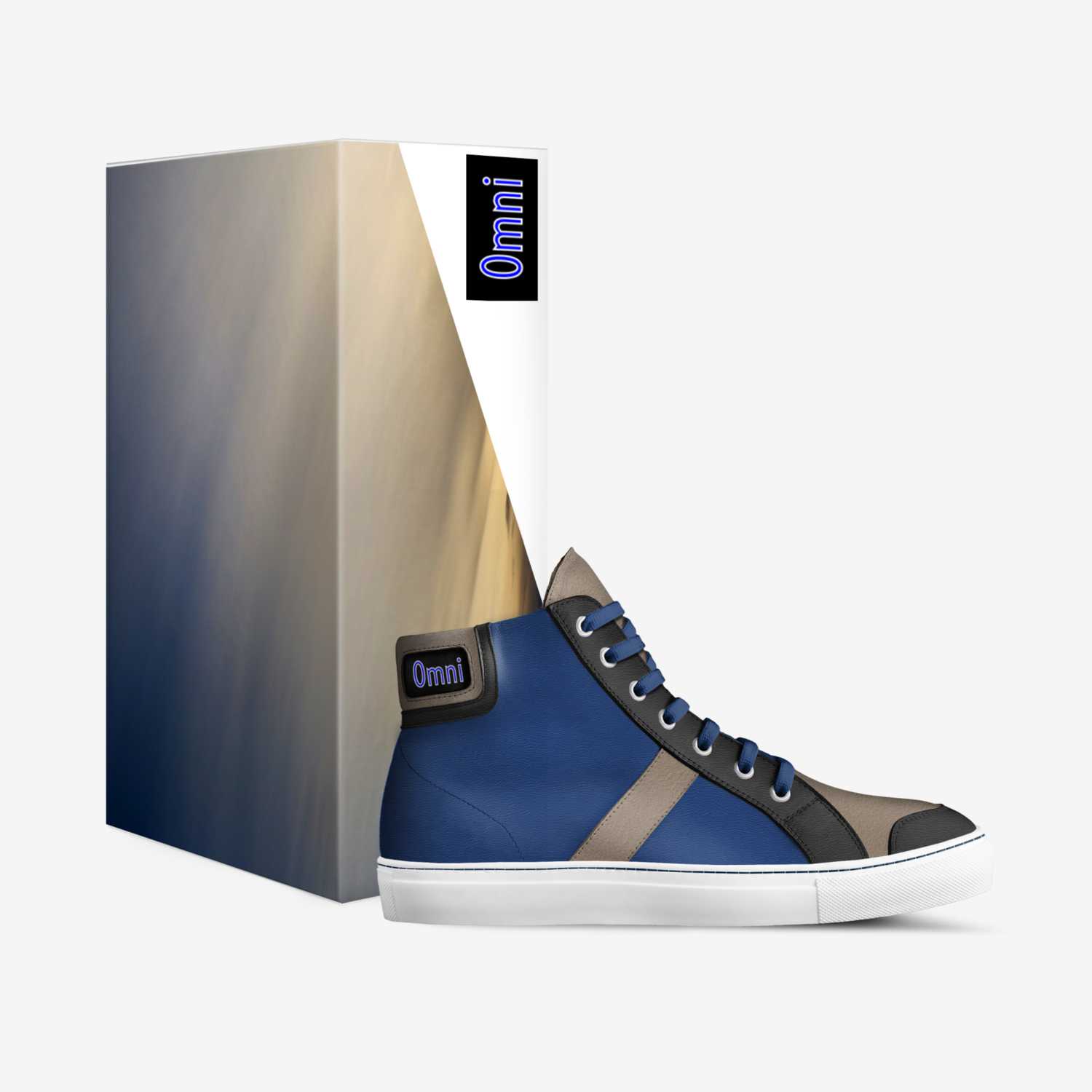 Omni custom made in Italy shoes by Nick Trahan | Box view