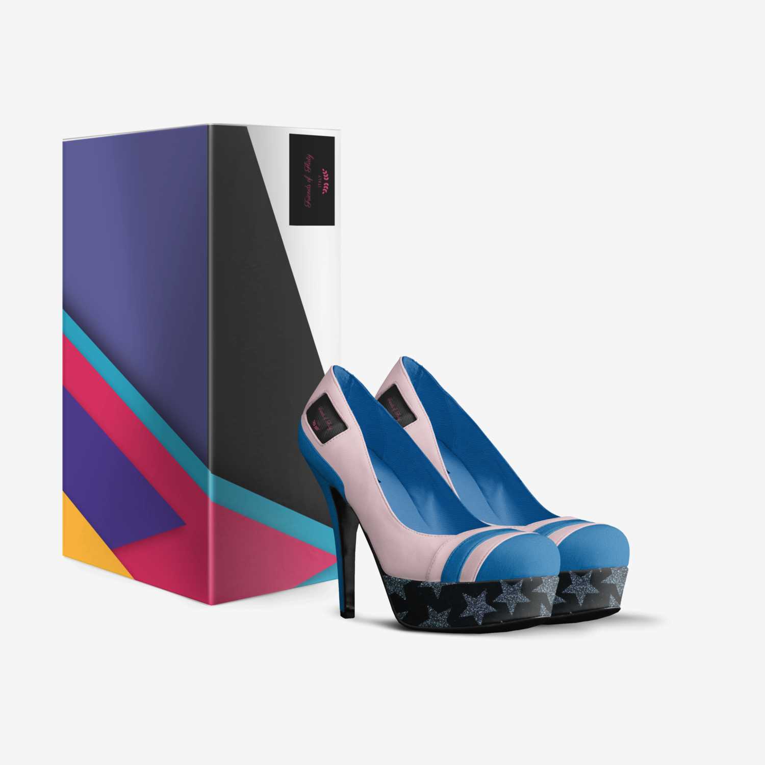 Friends of  Flirty custom made in Italy shoes by Daniel Capps | Box view