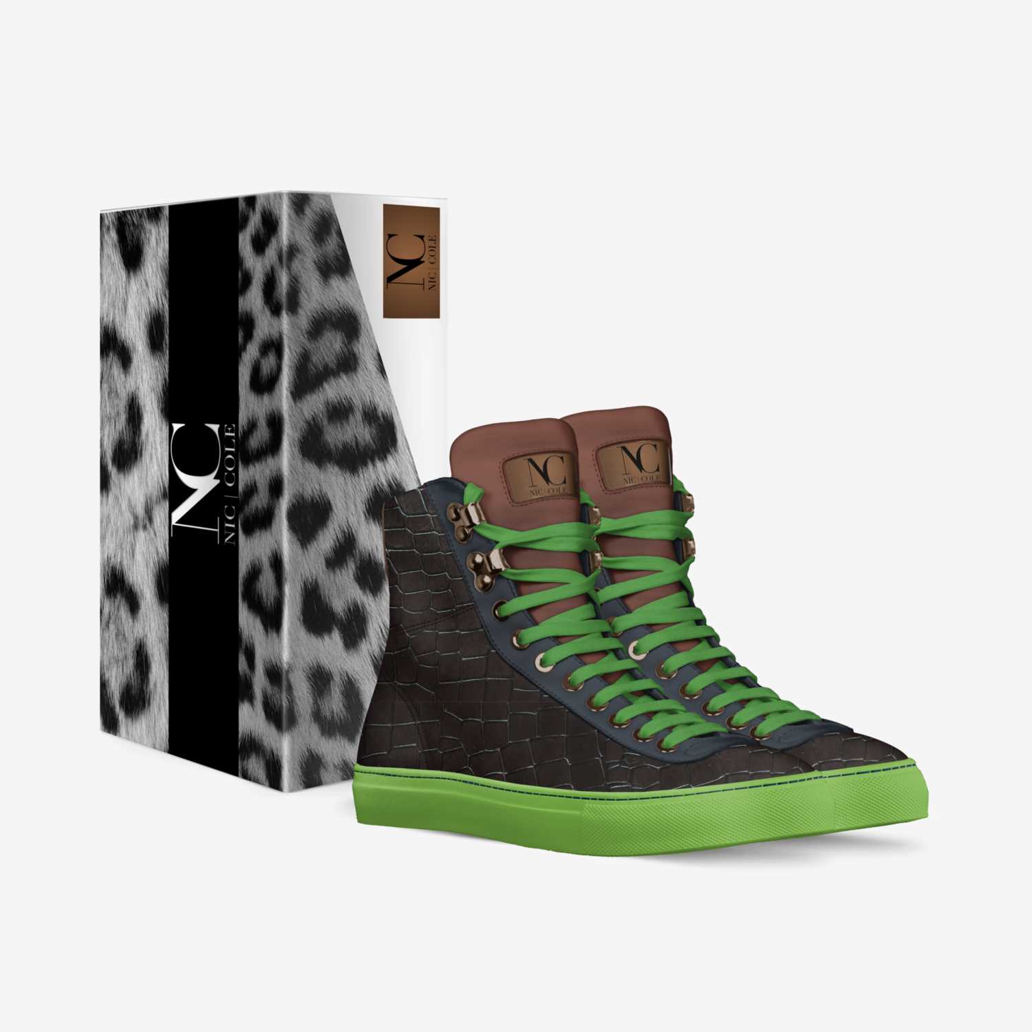 Wild custom made in Italy shoes by Kahmeel Callahan | Box view