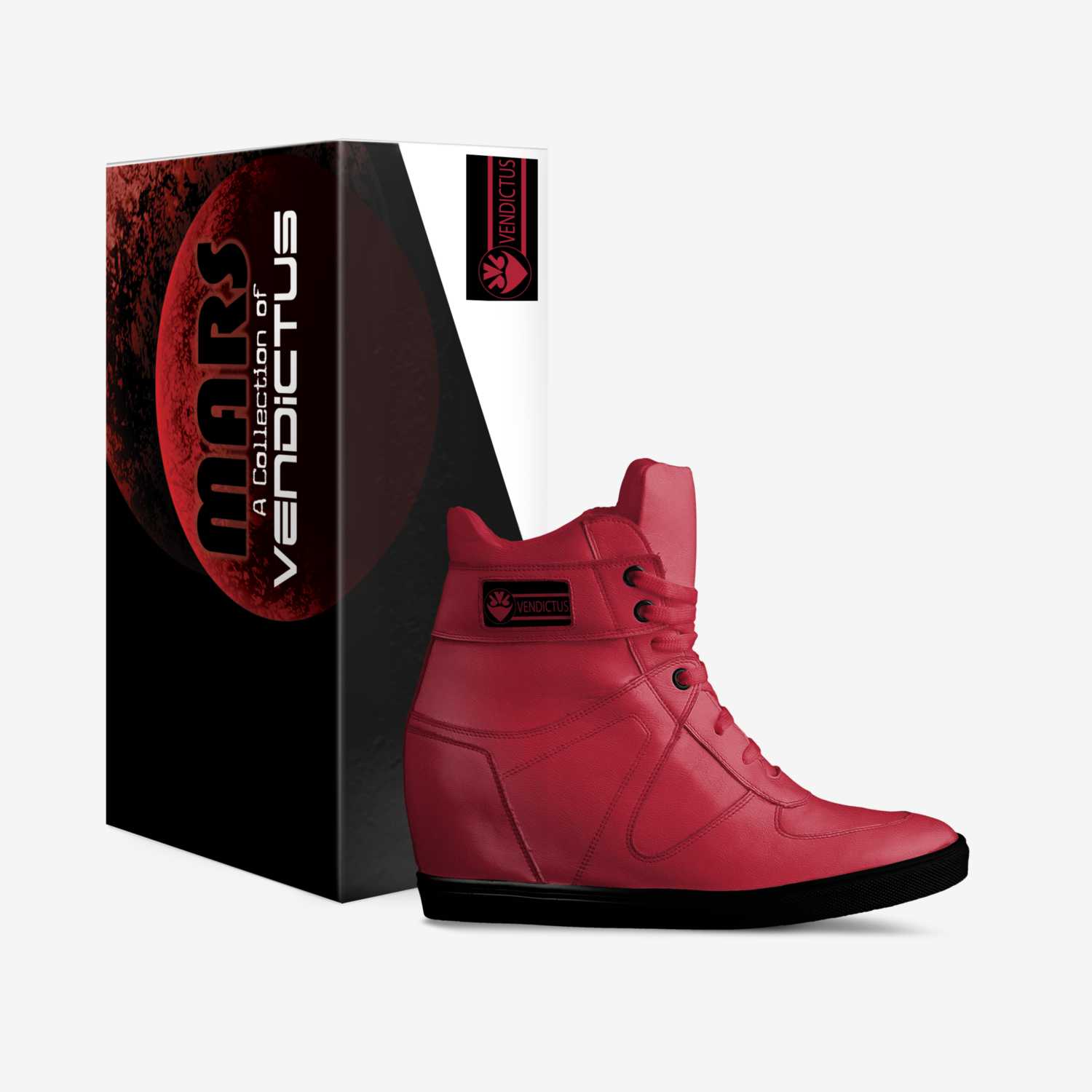Vendictus custom made in Italy shoes by Lawrence Brooks | Box view