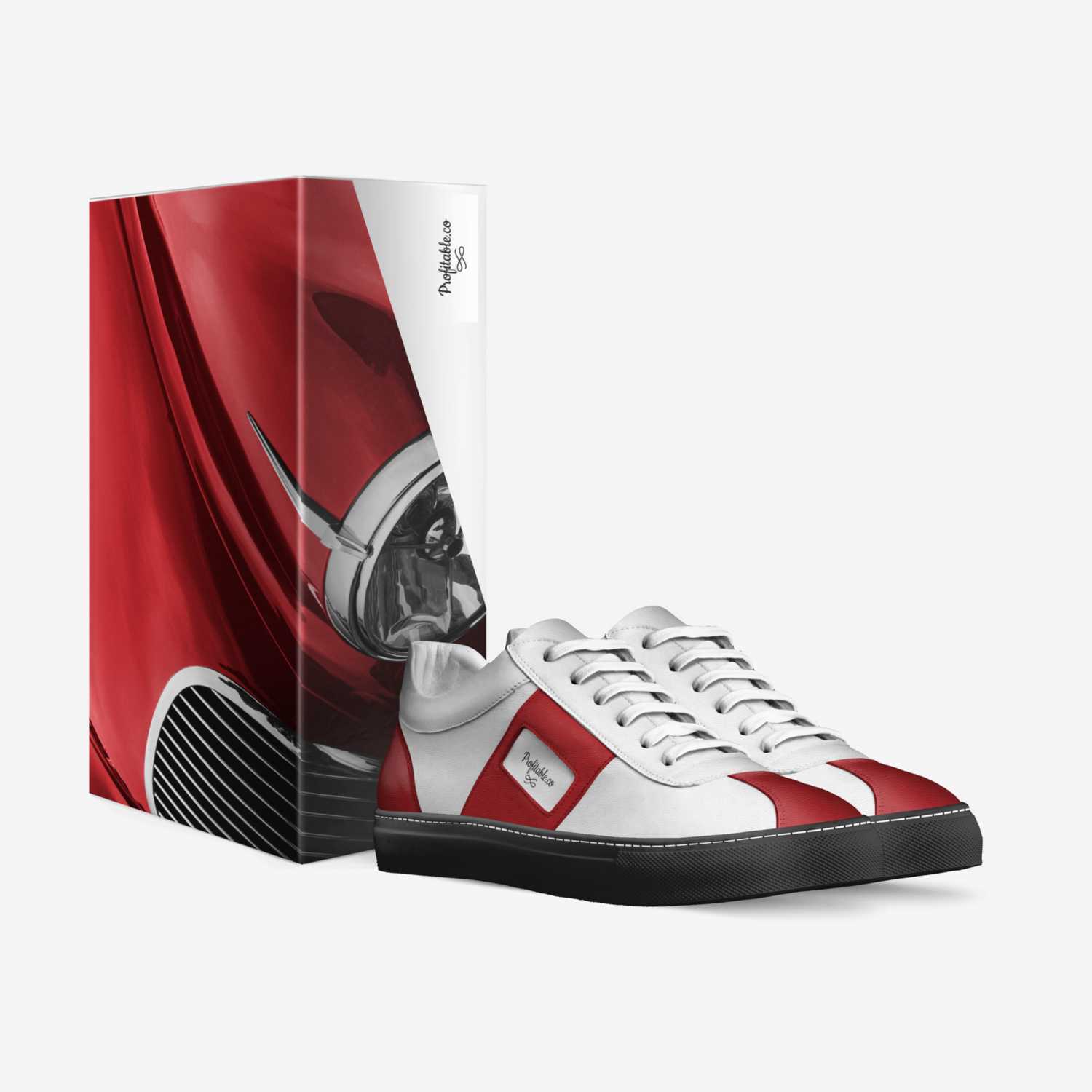 Profitable.co custom made in Italy shoes by Kahlil Gordon | Box view