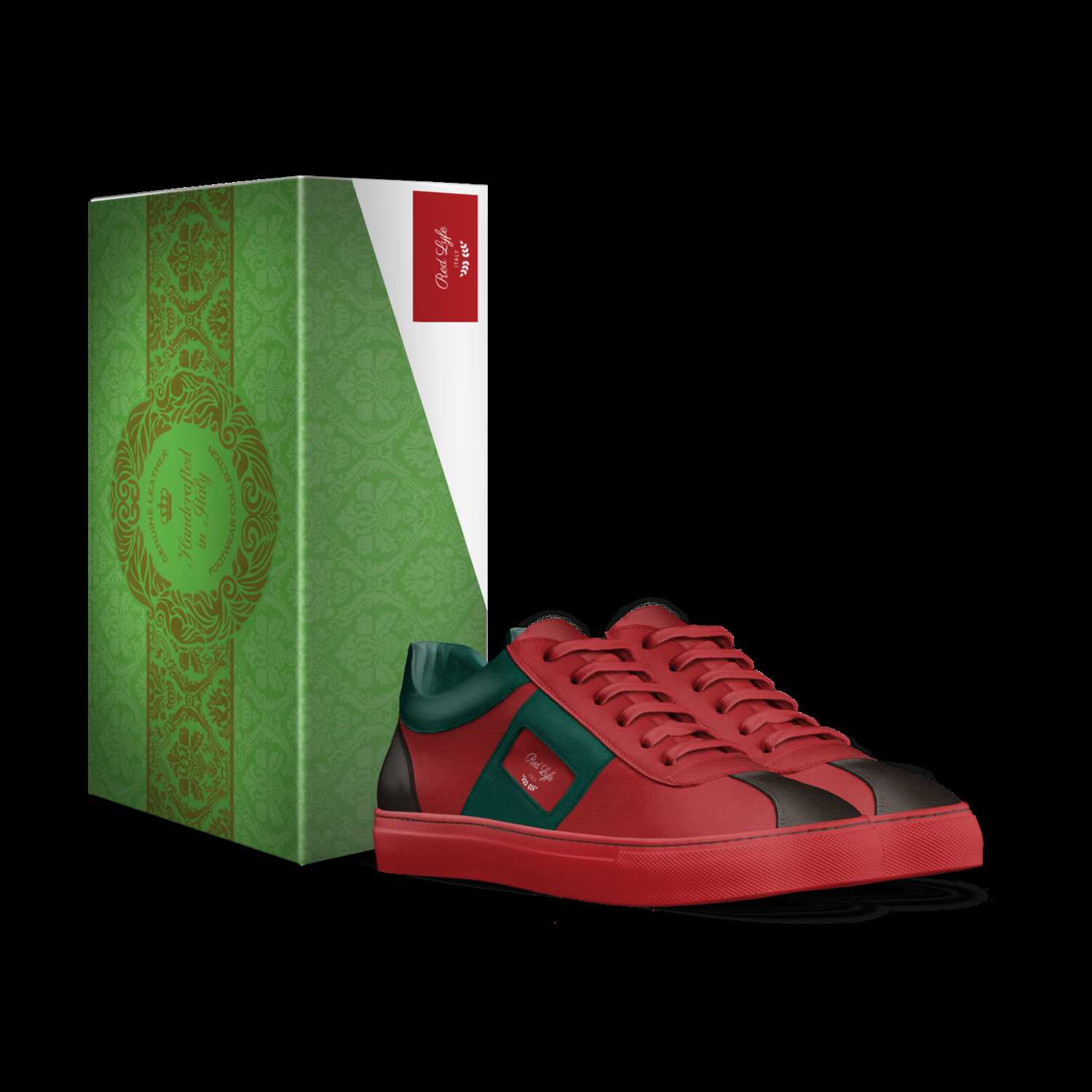 Red Lyfe A Custom Shoe concept by Robby Sears